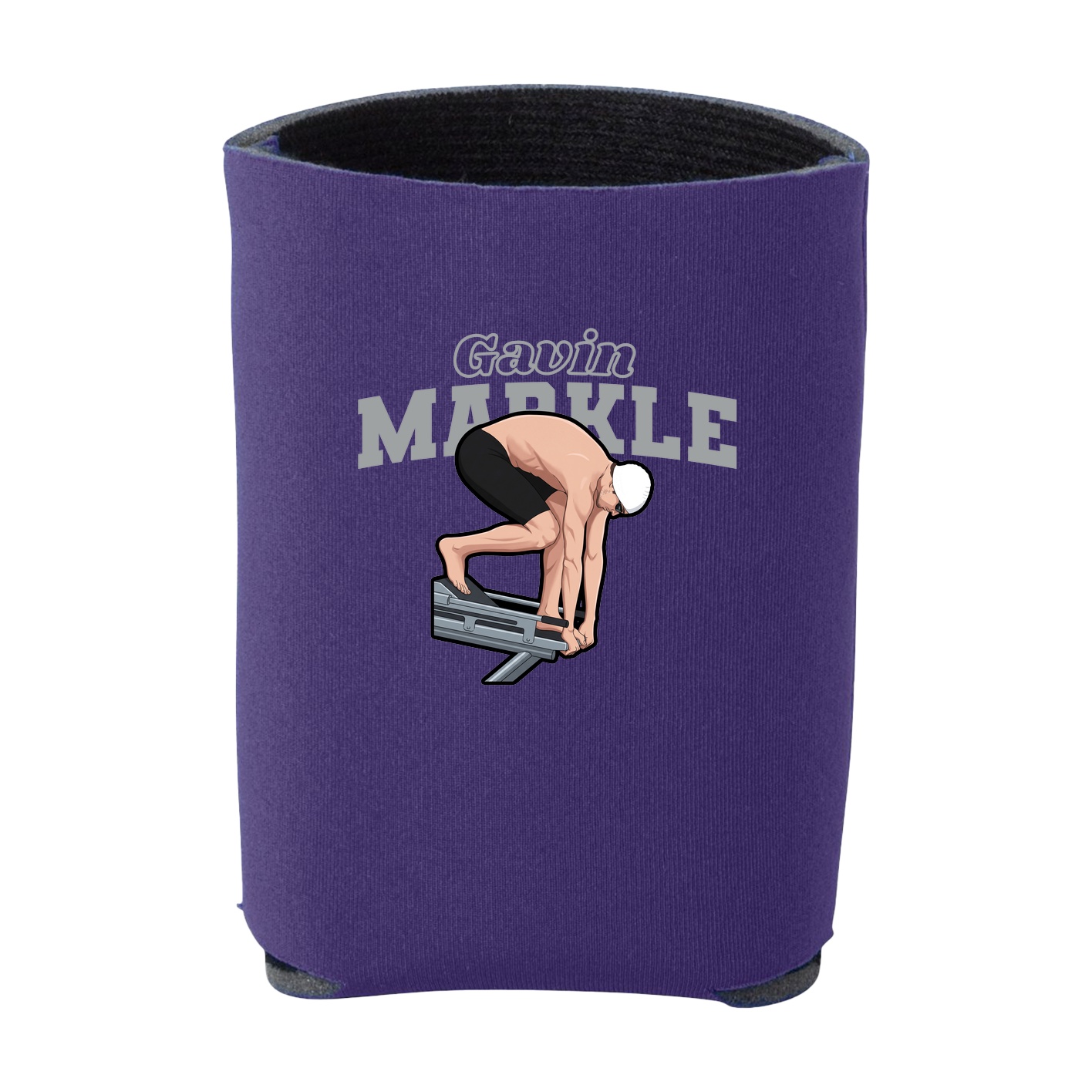Can Holder — Name Arch in Purple