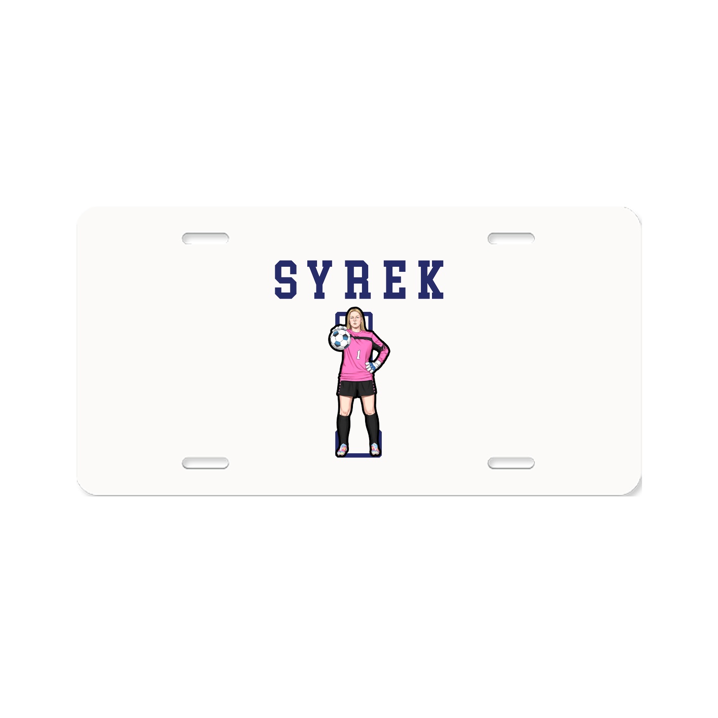 License Plate — Shirsey in Classic
