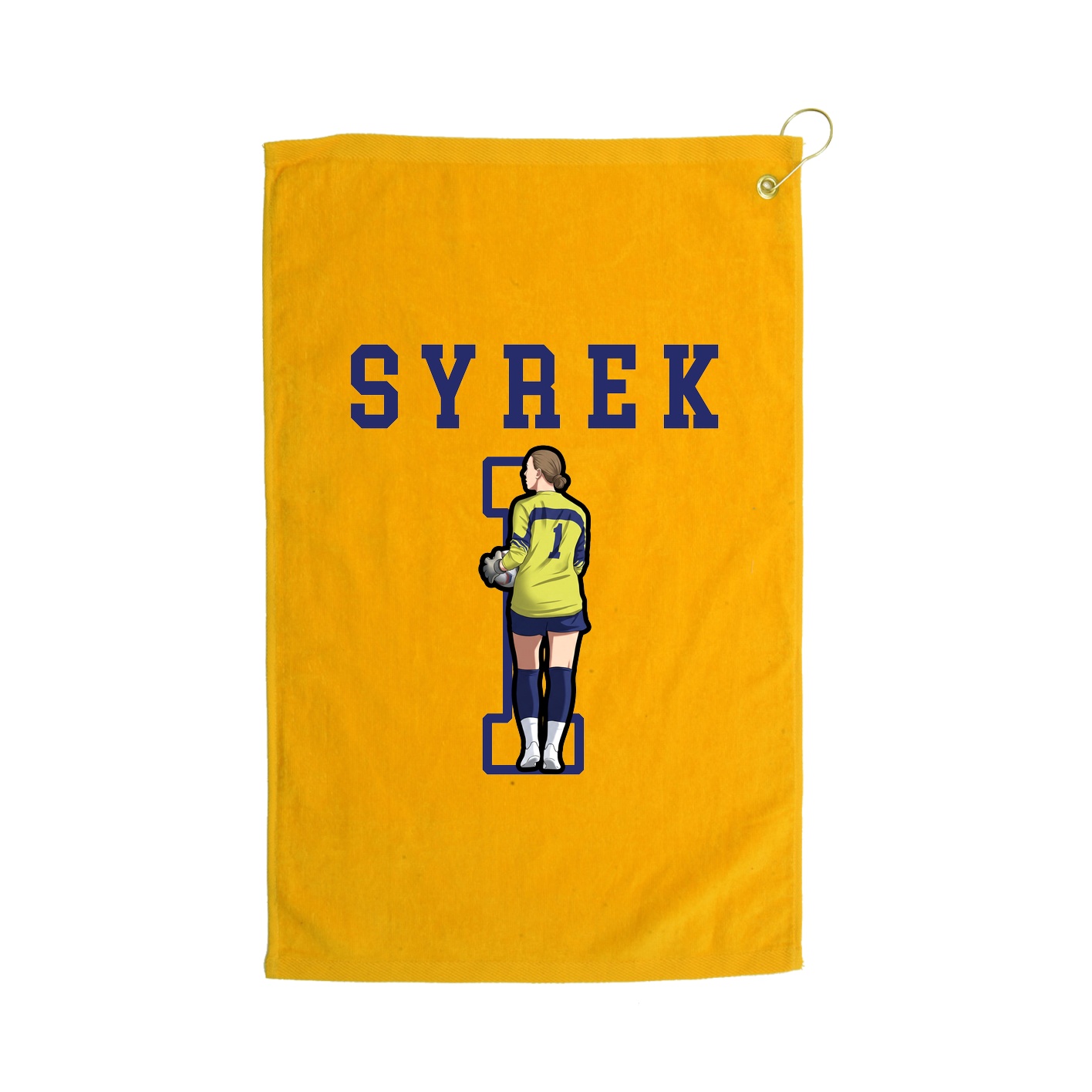 Golf Towel — Shirsey in Gold