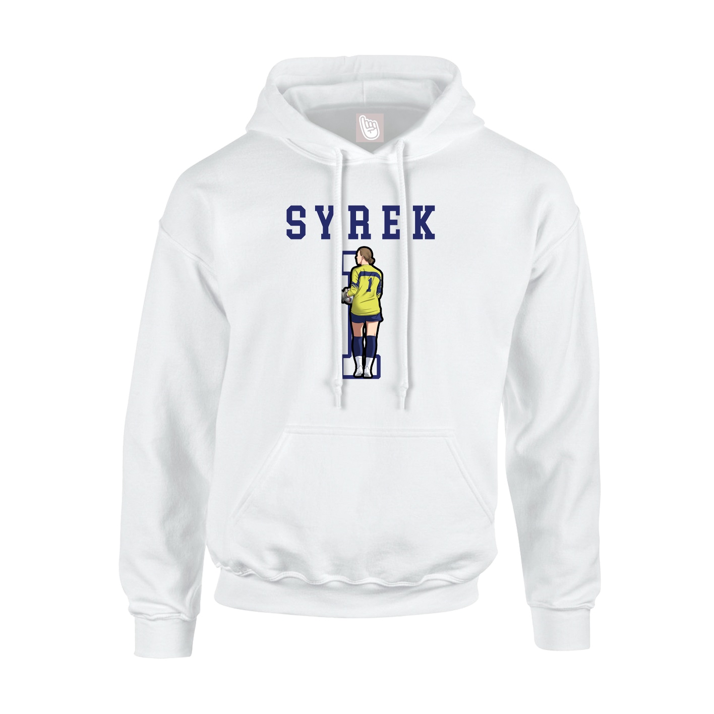 Youth Hoodie — Shirsey in White