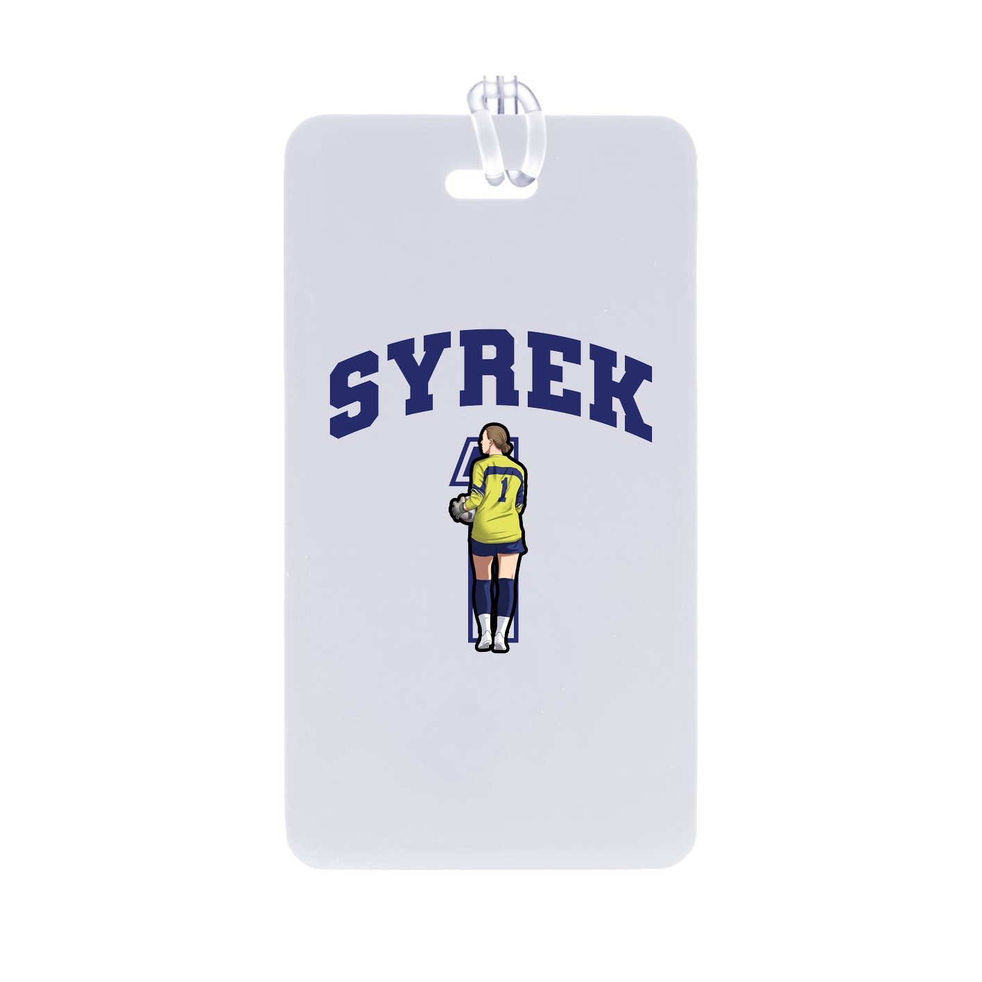 Bag Tag — Number in Classic