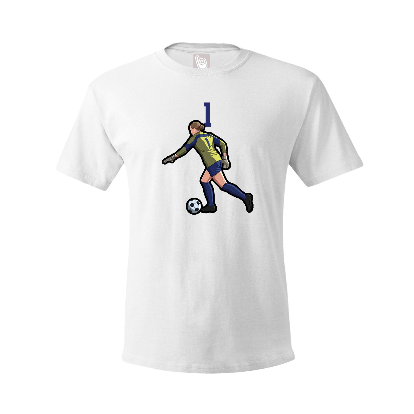Tee — Number Top in White