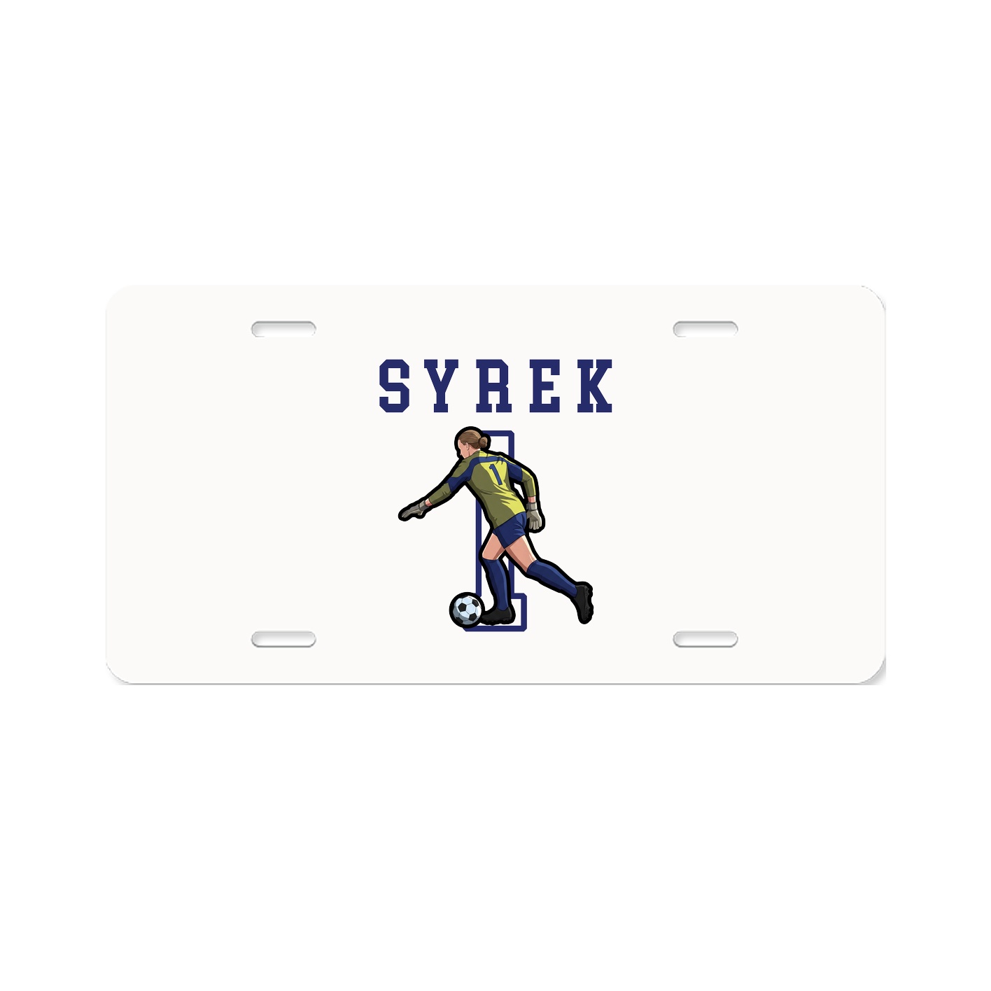 License Plate — Shirsey in Classic