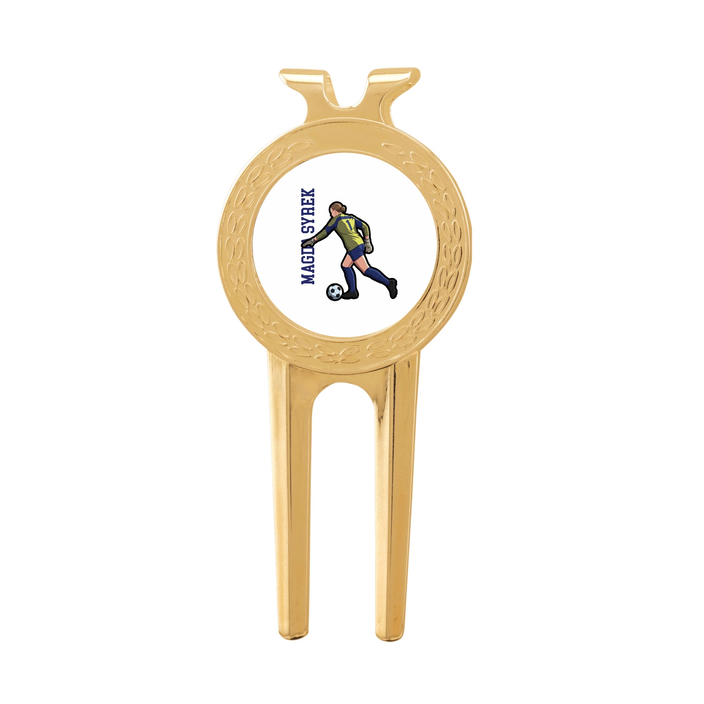 Divot Tool with Ball Marker — Name Vertical in Classic