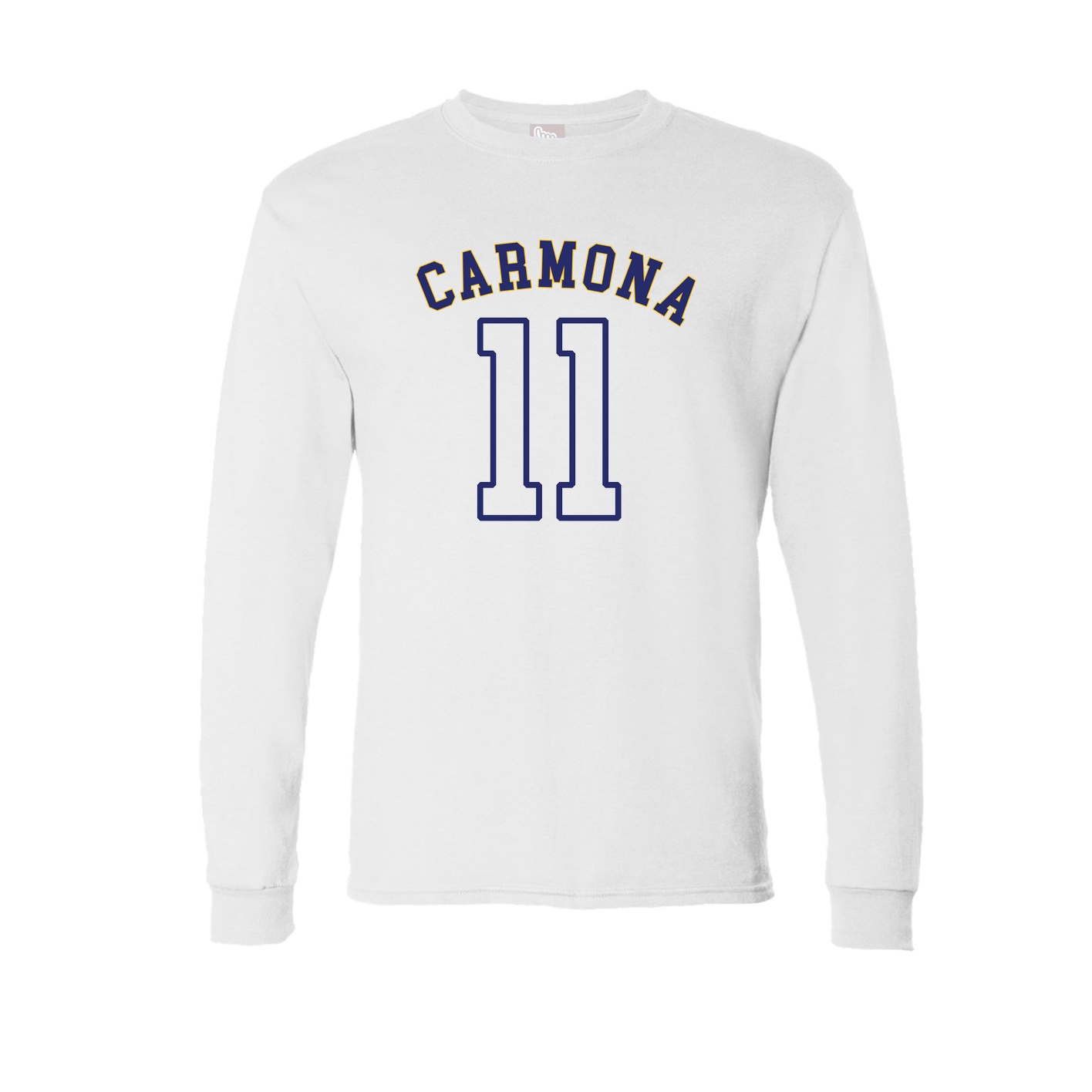 Long Sleeve Tee — Shirsey Arch in White