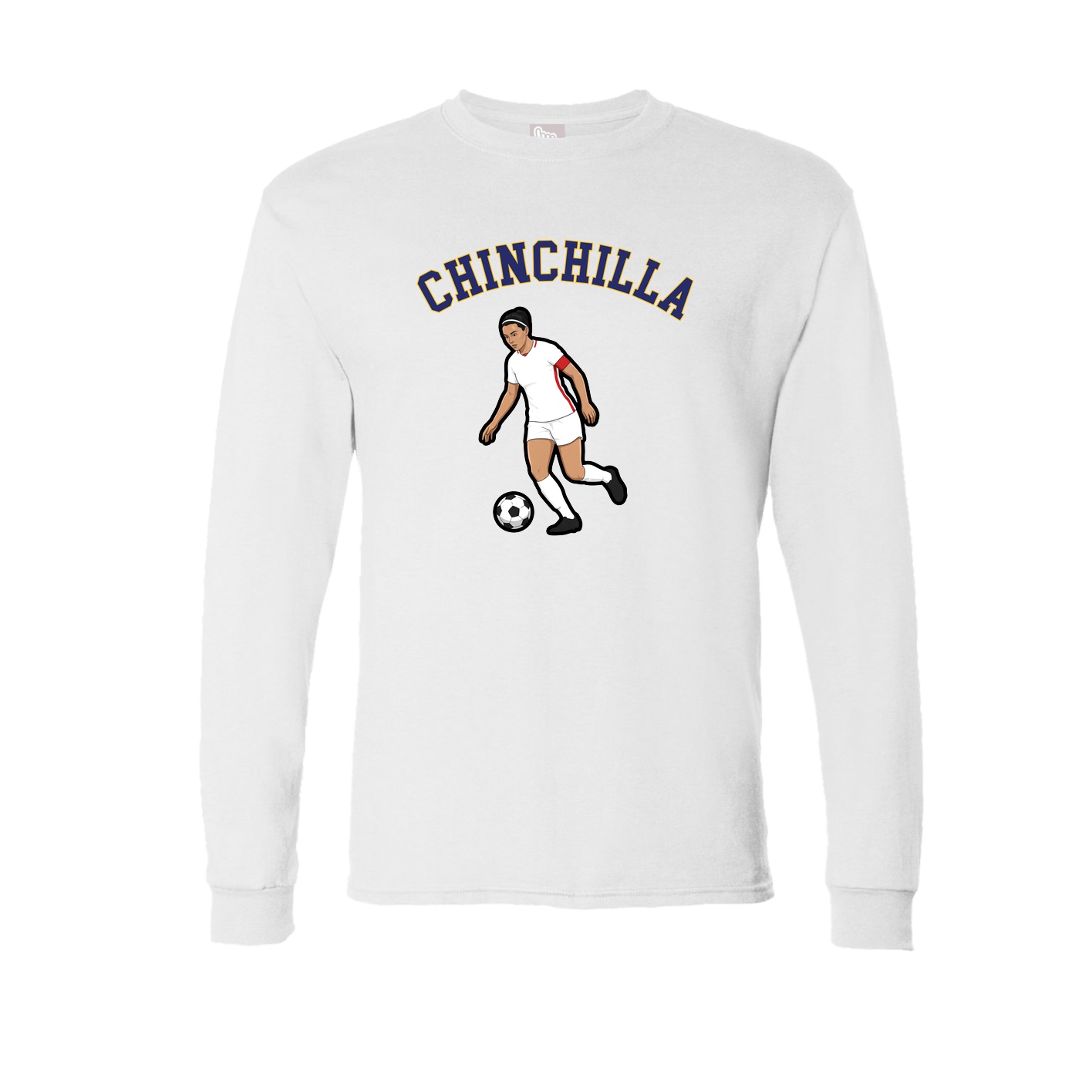 Long Sleeve Tee — Shirsey Arch in White
