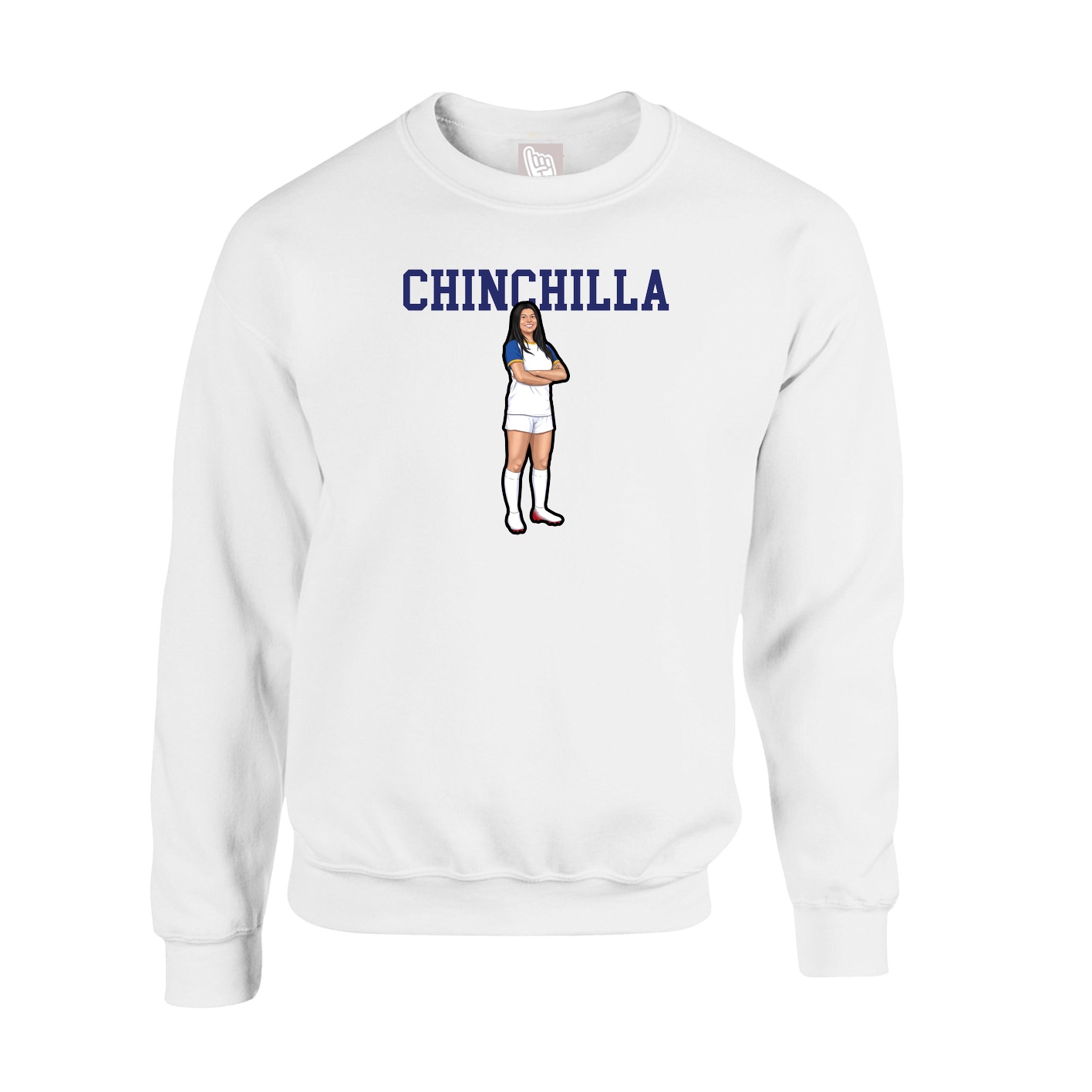 Fleece Crew — Shirsey in White