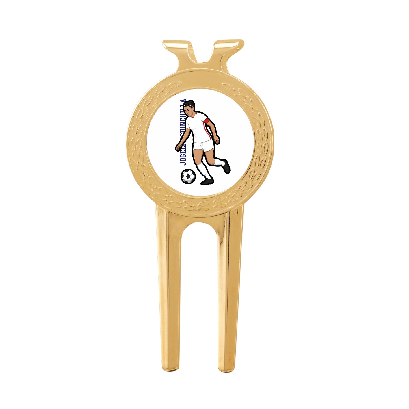 Divot Tool with Ball Marker — Name Vertical in Classic