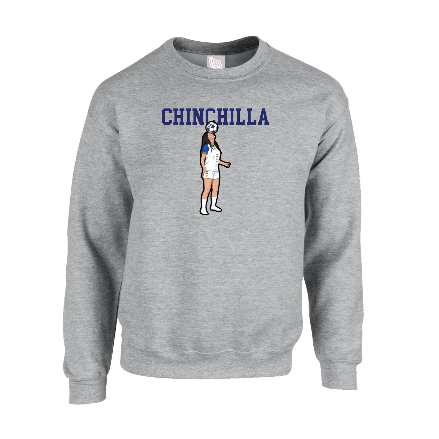 Fleece Crew — Shirsey in Grey