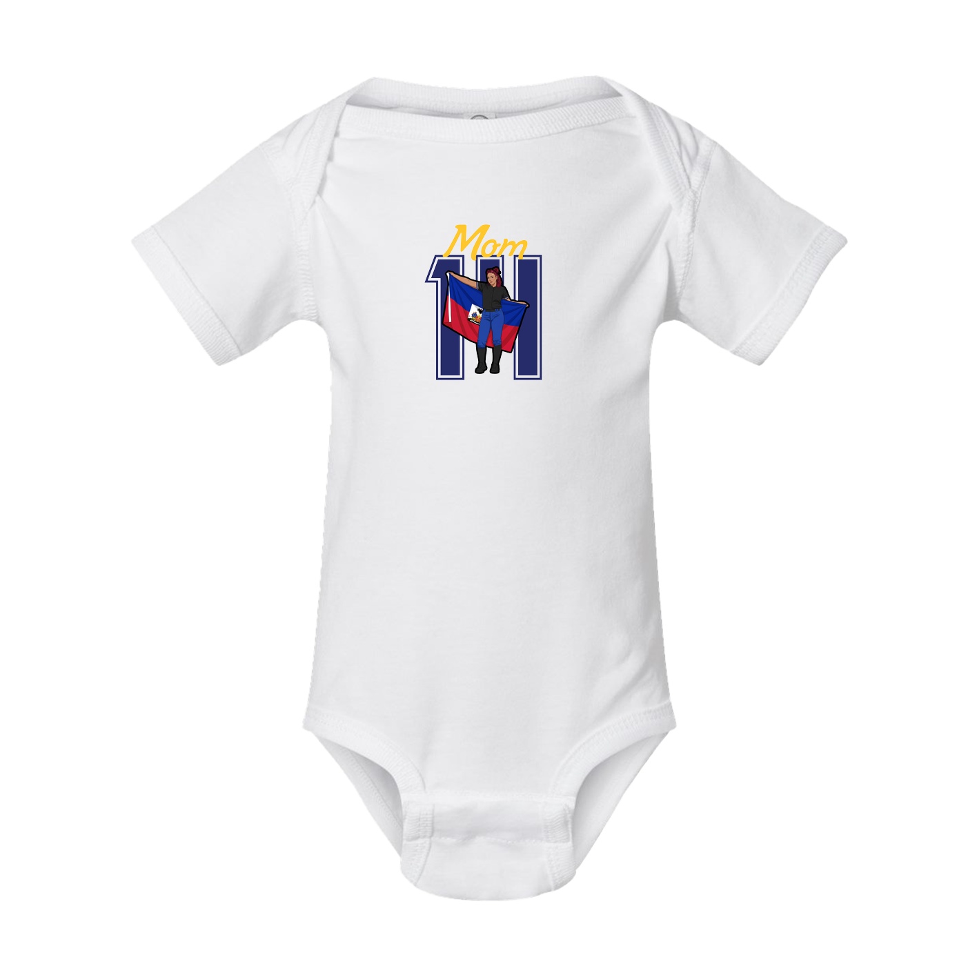 Baby Onesie — Mothers Day Shirsey in White