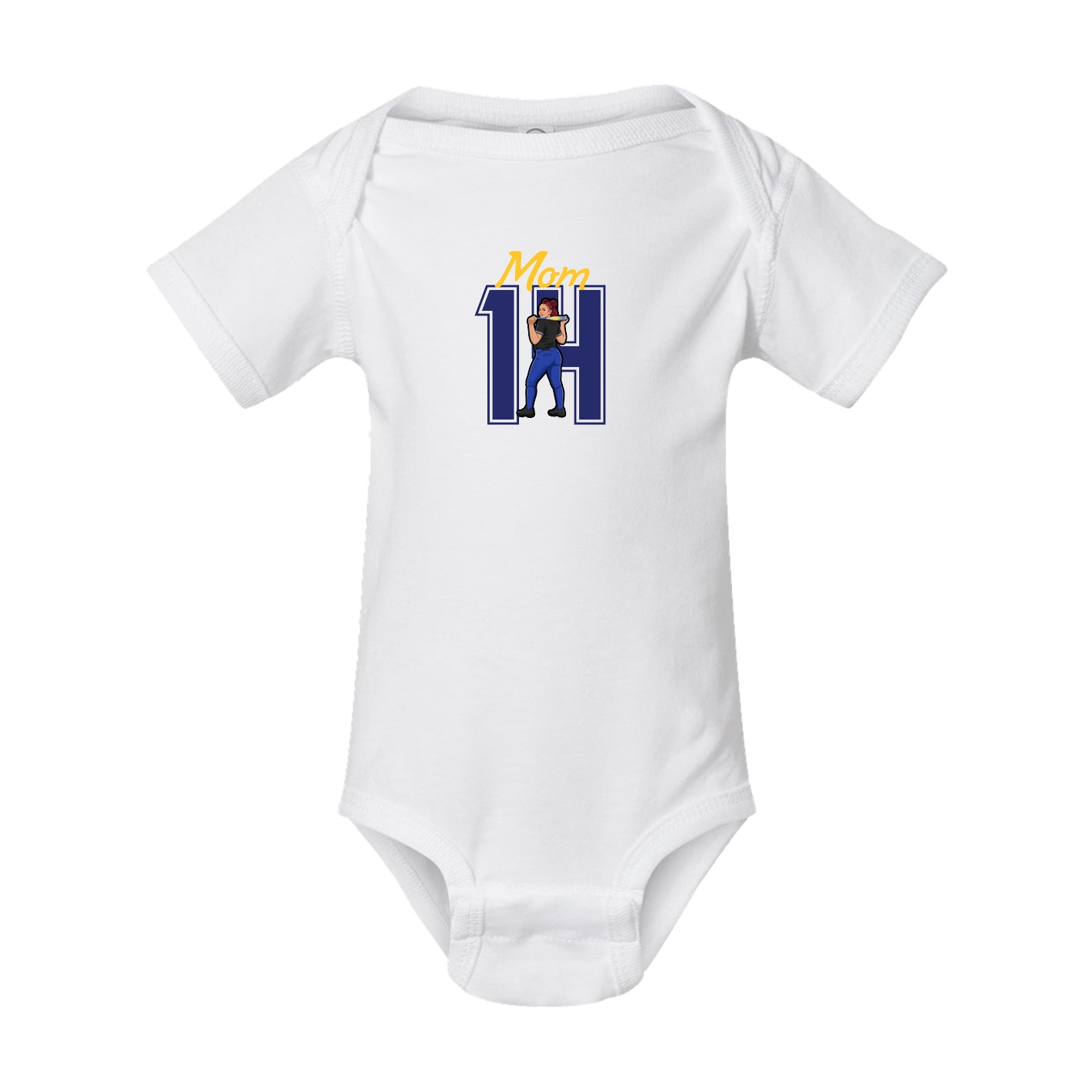 Baby Onesie — Mothers Day Shirsey in White