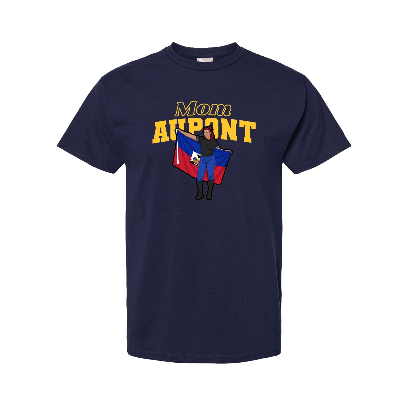 Tee — Mothers Day Block in Navy