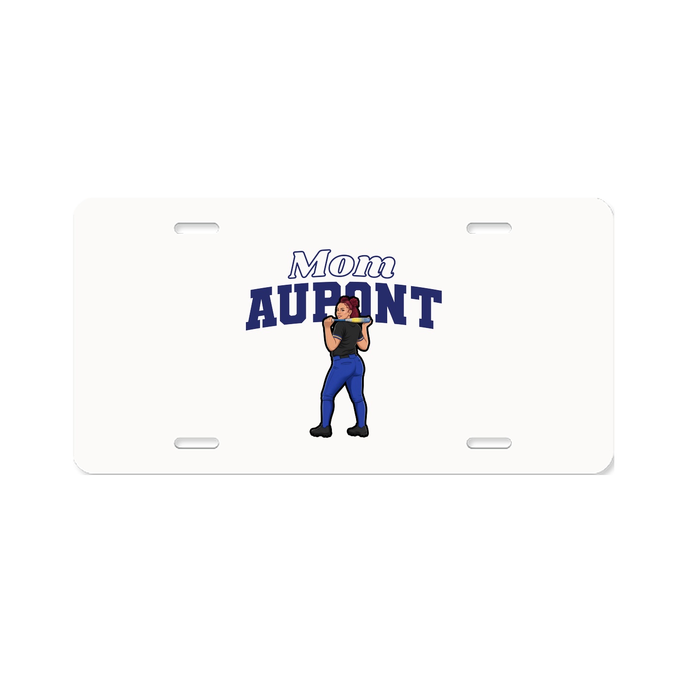 License Plate — Mothers Day Block in Classic