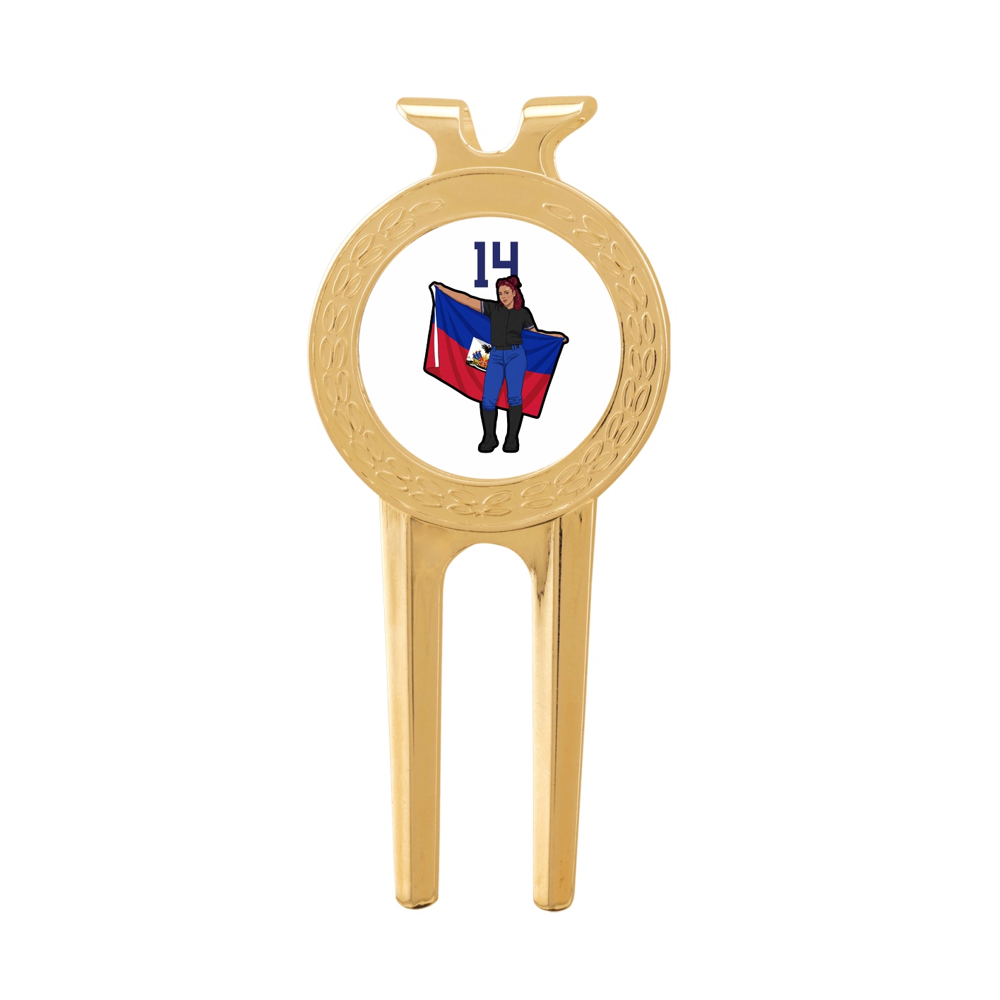 Divot Tool with Ball Marker — Number Top in Classic