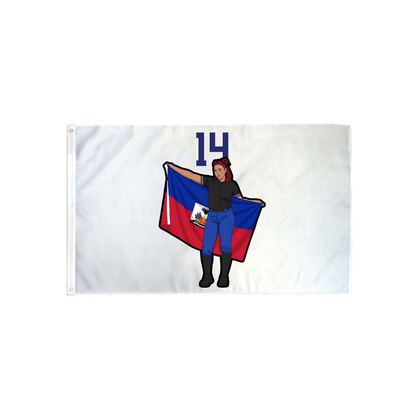 3x5 Flag — Number Top in Classic
