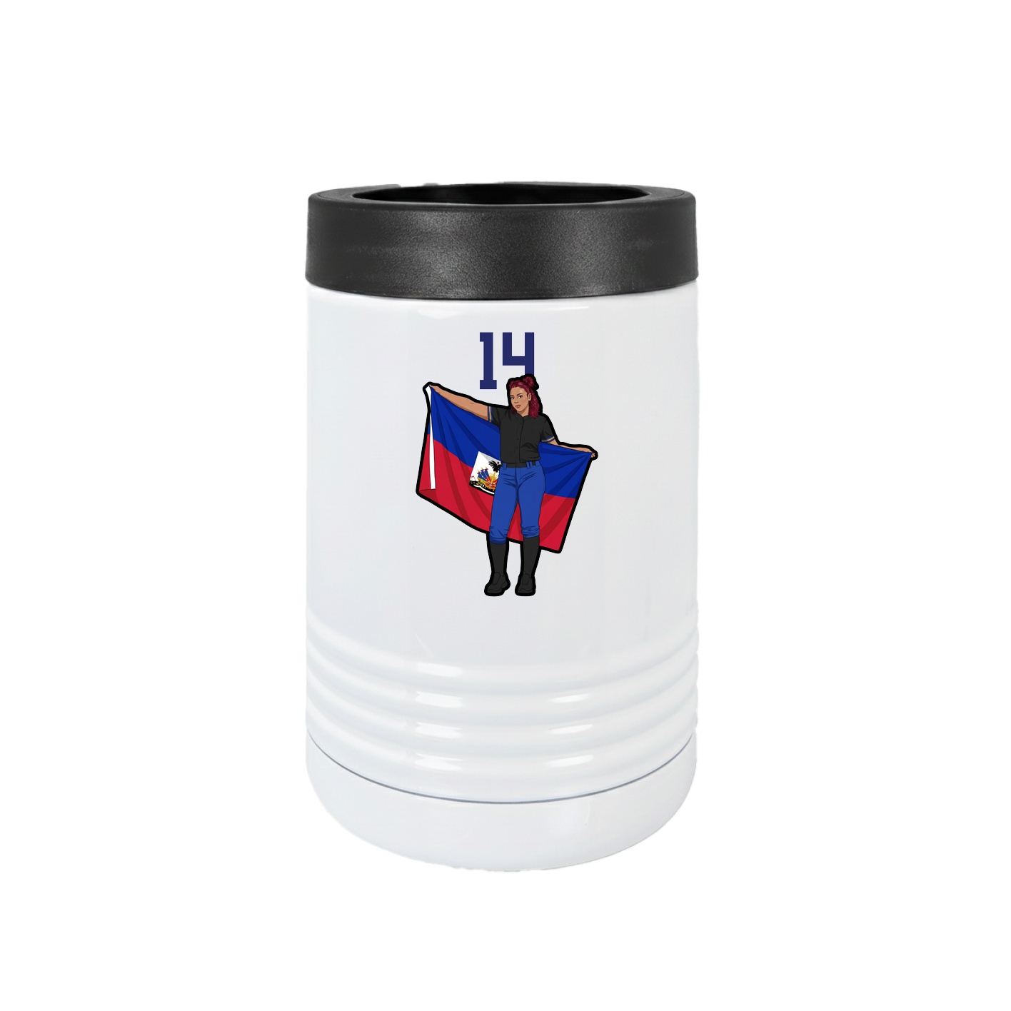 Beverage Holder — Number Top in White