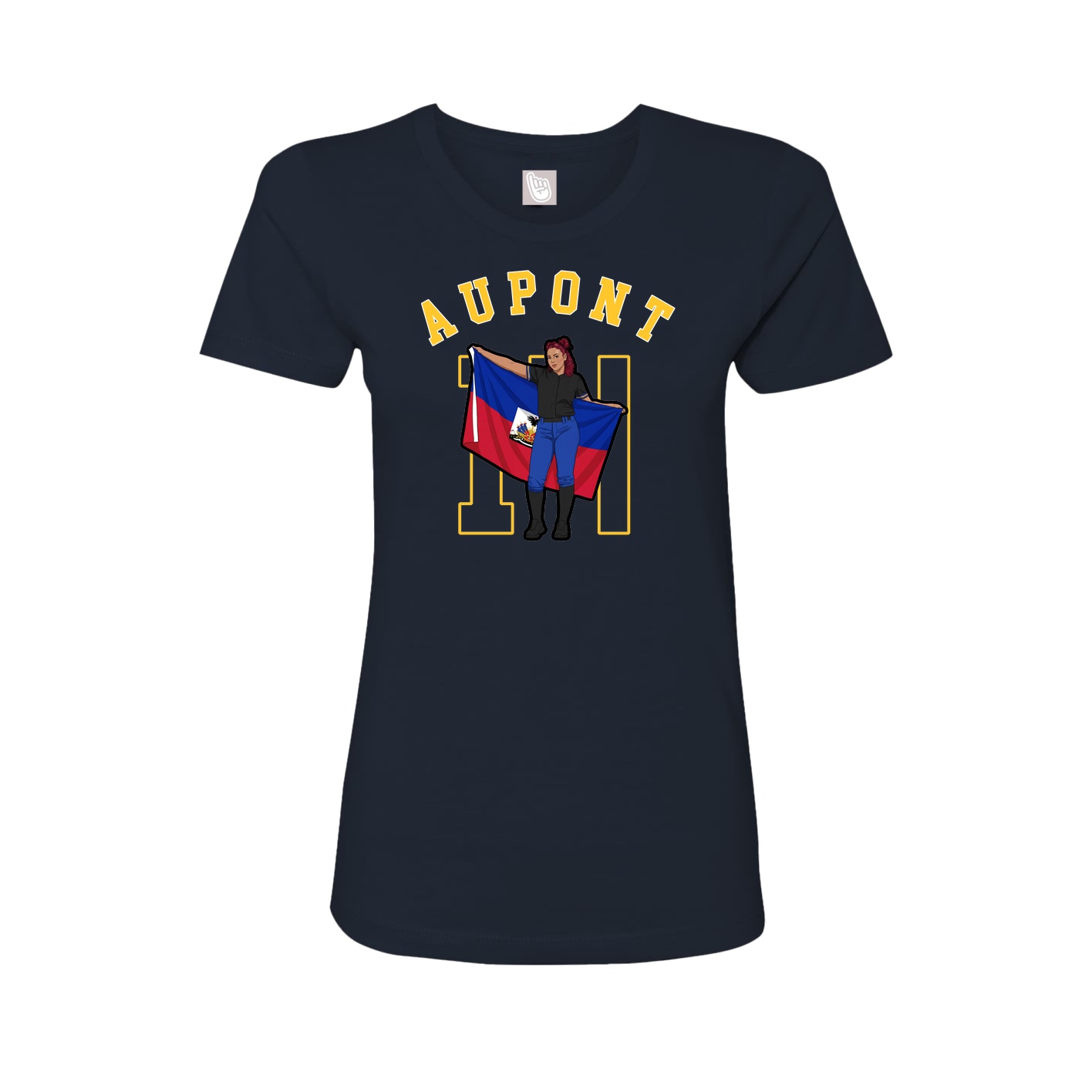 Womens Tee — Shirsey Arch in Navy