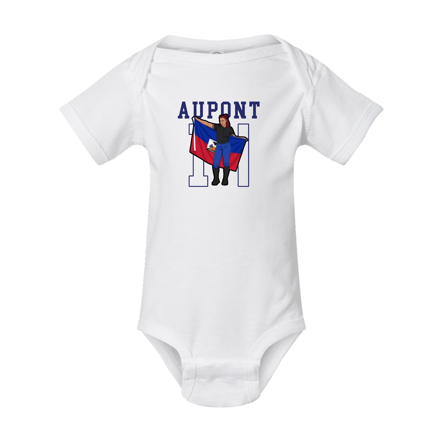 Baby Onesie — Shirsey in White