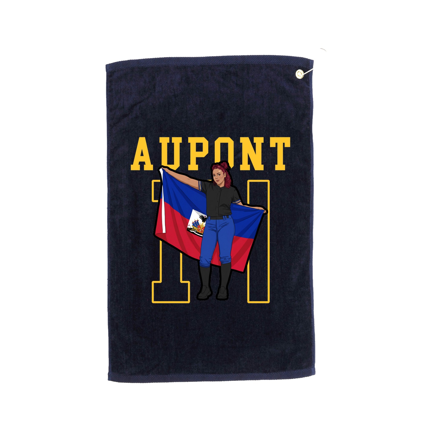 Golf Towel — Shirsey in Navy
