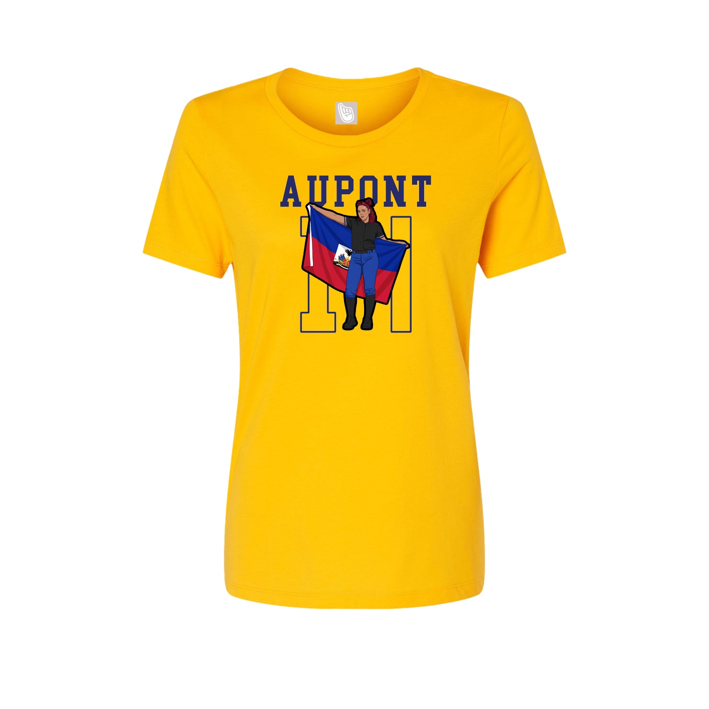 Womens Tee — Shirsey in Gold