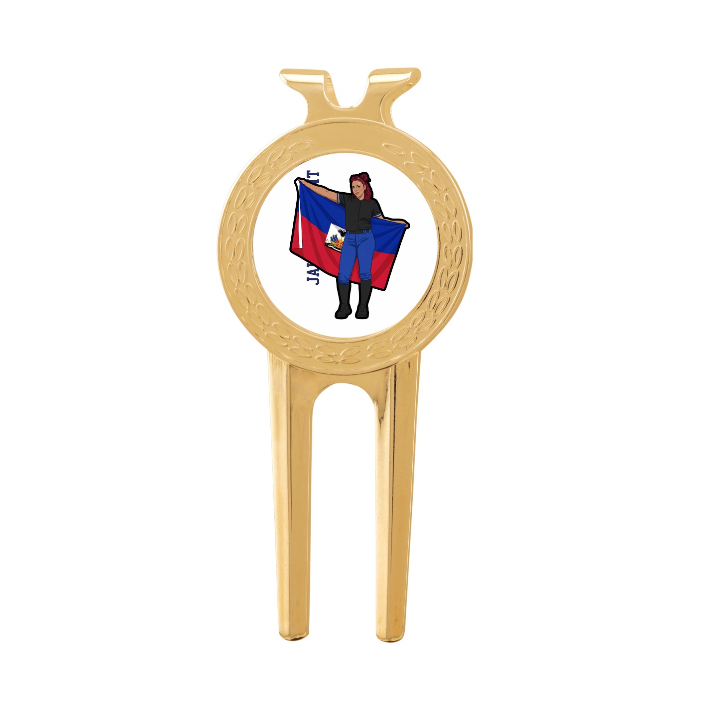 Divot Tool with Ball Marker — Name Vertical in Classic