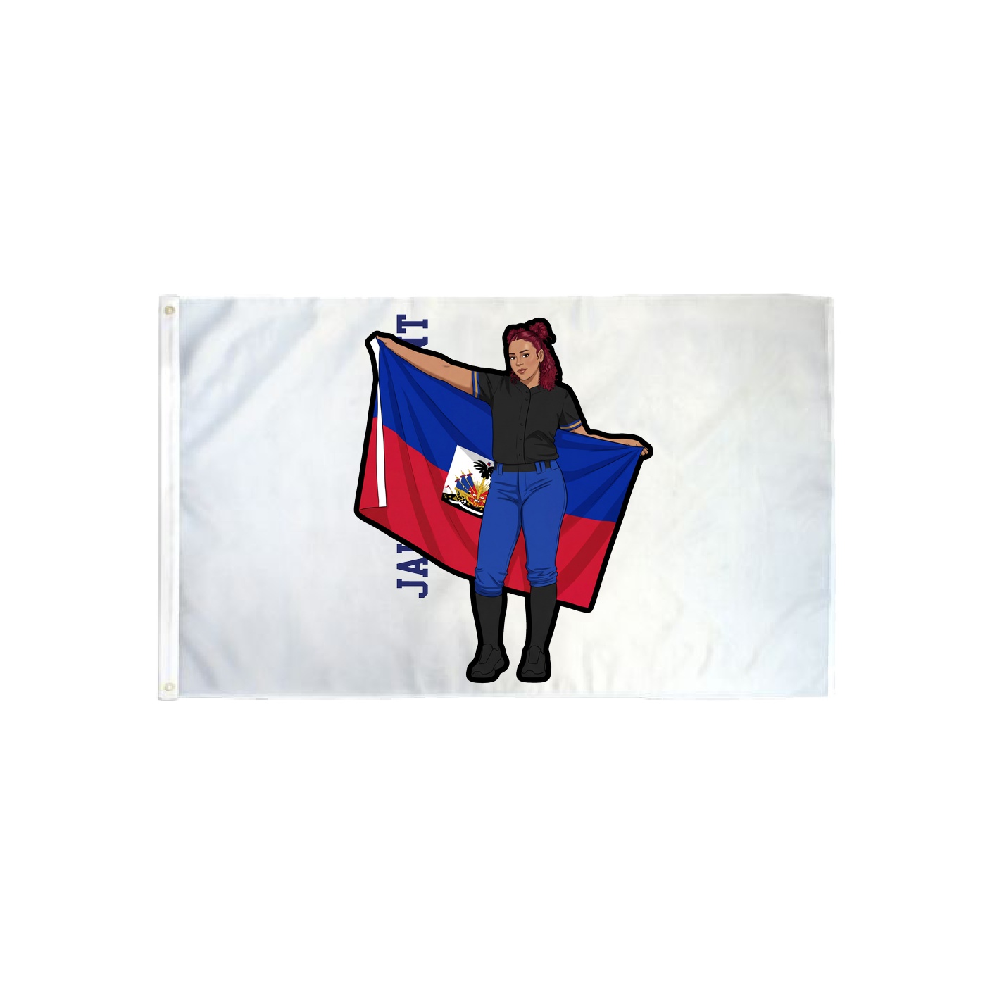 3x5 Flag — Name Vertical in Classic