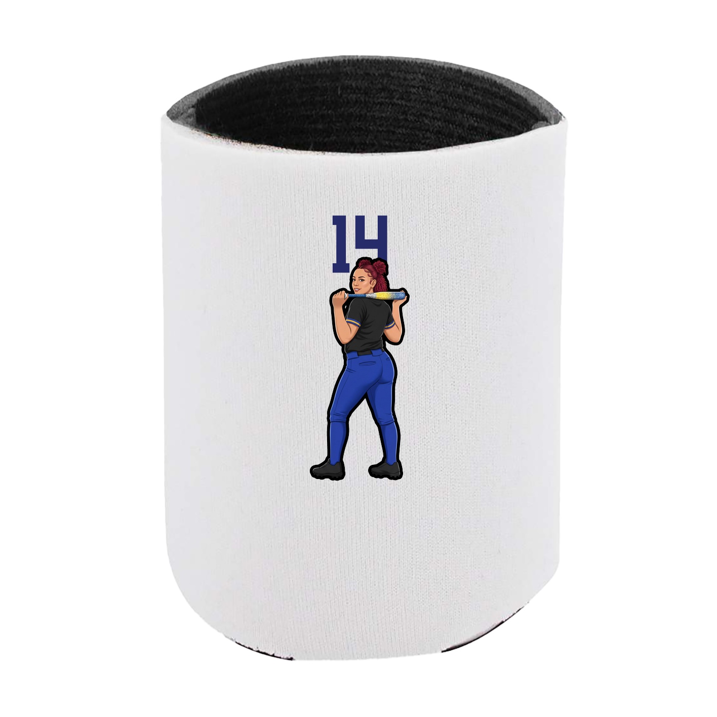Can Holder — Number Top in White
