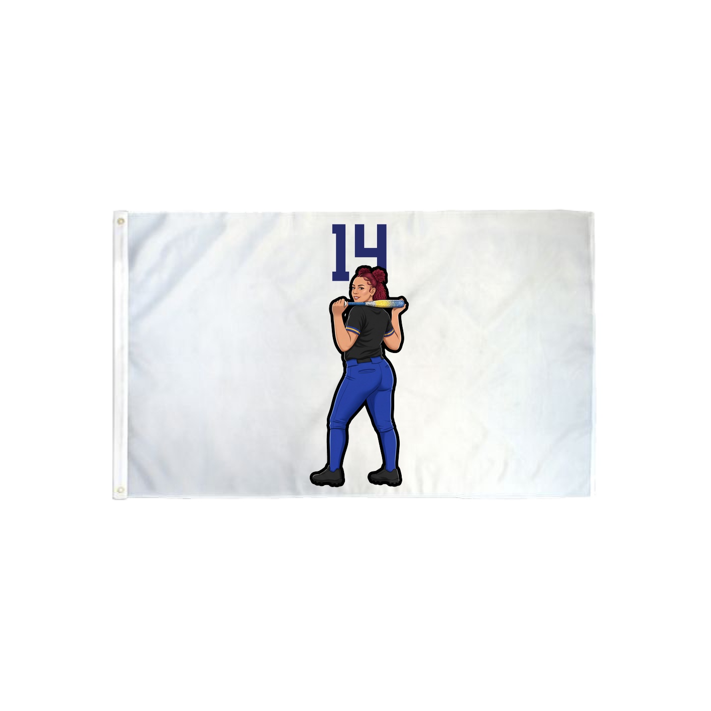 3x5 Flag — Number Top in Classic