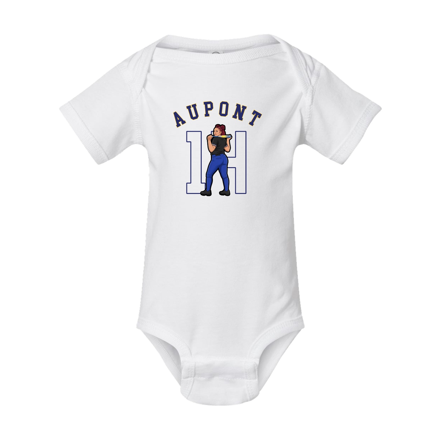 Baby Onesie — Shirsey Arch in White