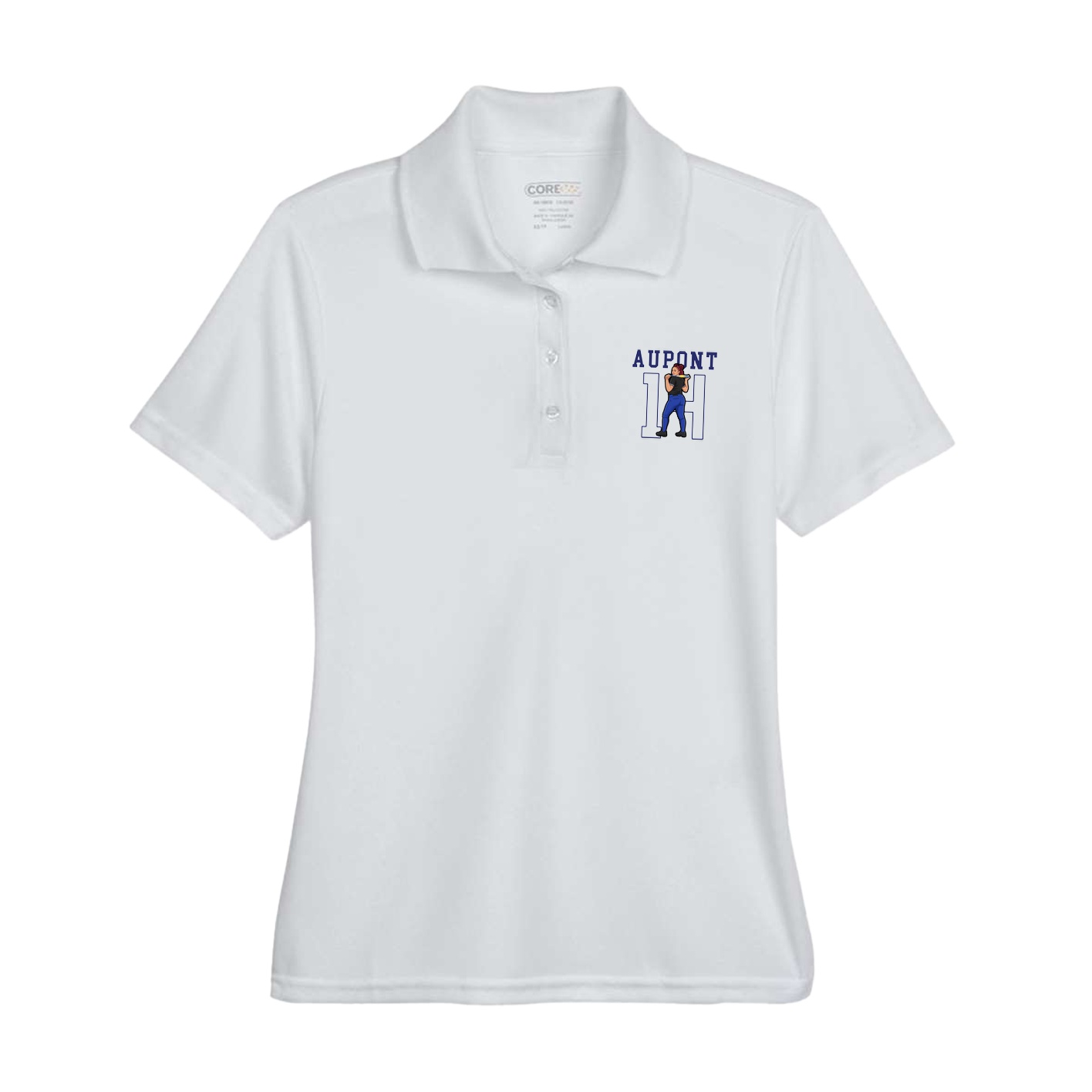 Womens Performance Polo — Shirsey in Grey
