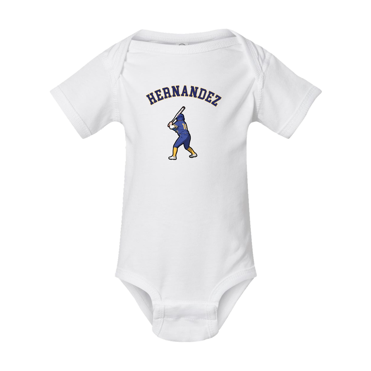 Baby Onesie — Shirsey Arch in White