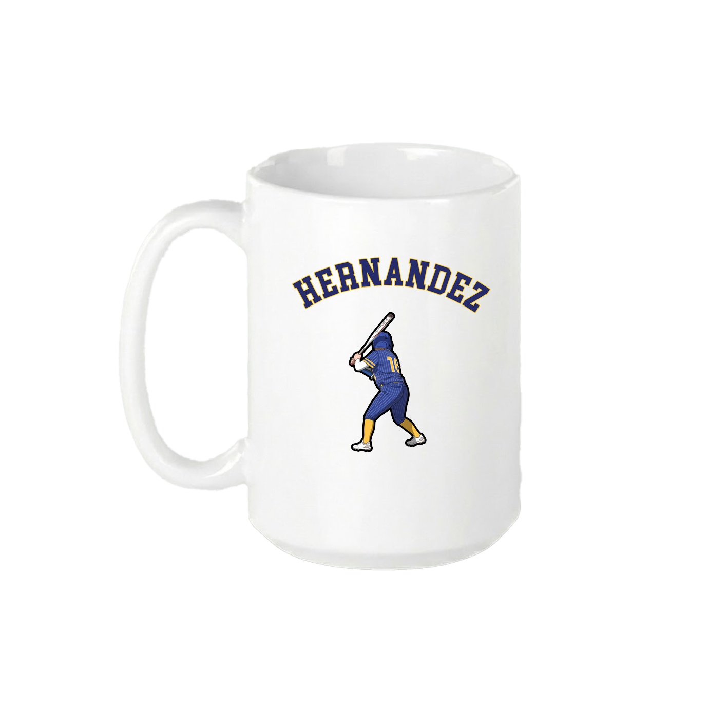 15oz Coffee Mug — Shirsey Arch in White