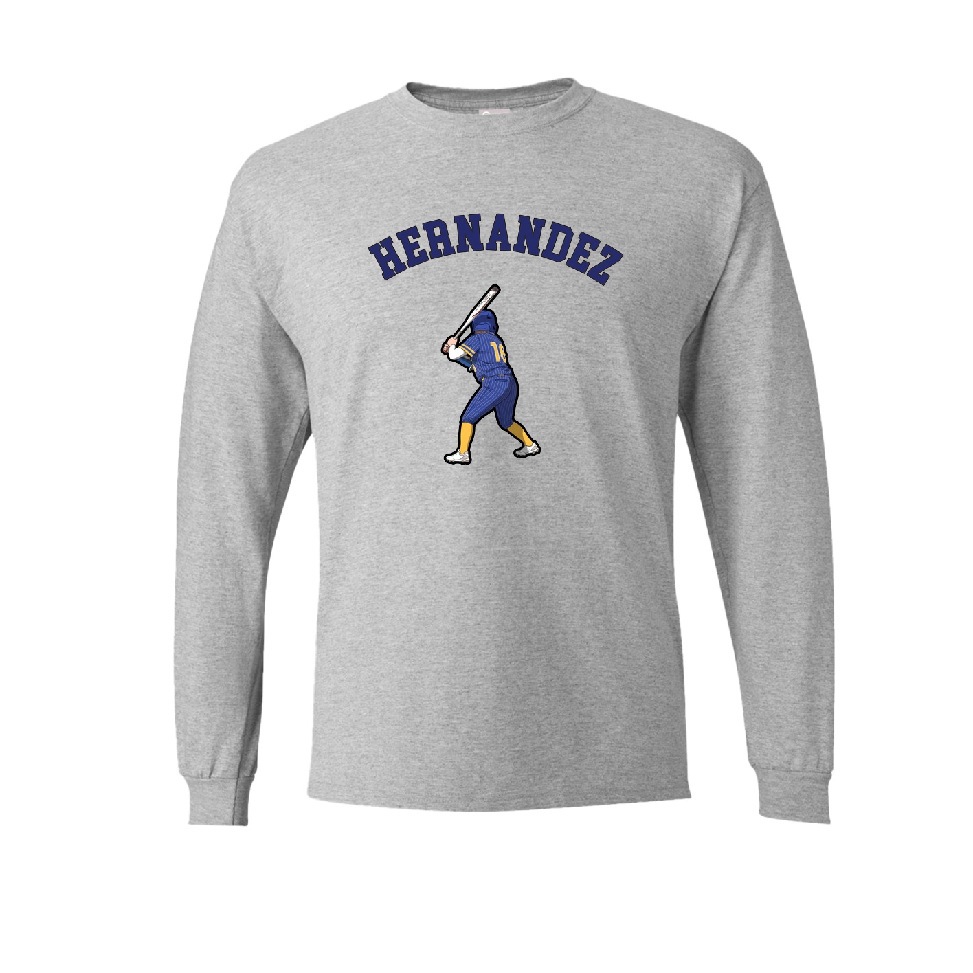 Long Sleeve Tee — Shirsey Arch in Grey