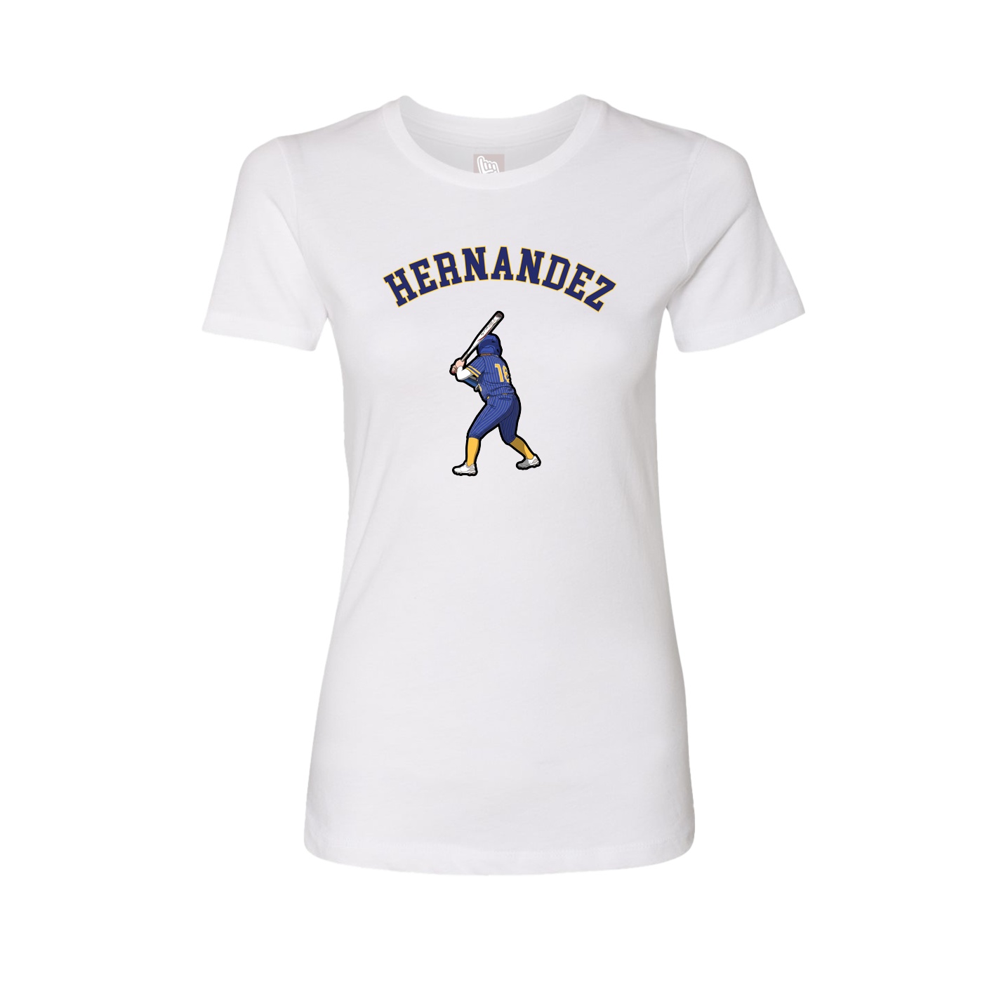 Womens Tee — Shirsey Arch in White