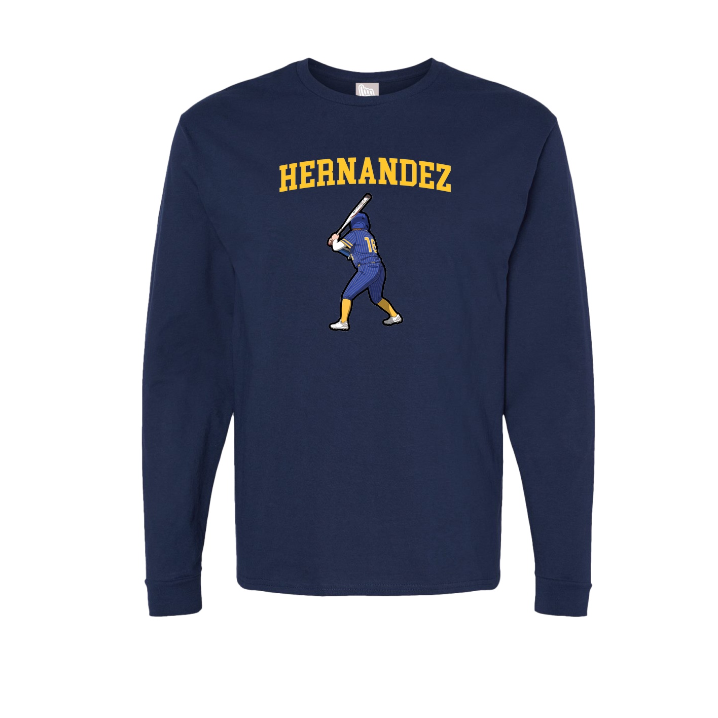 Long Sleeve Tee — Shirsey in Navy