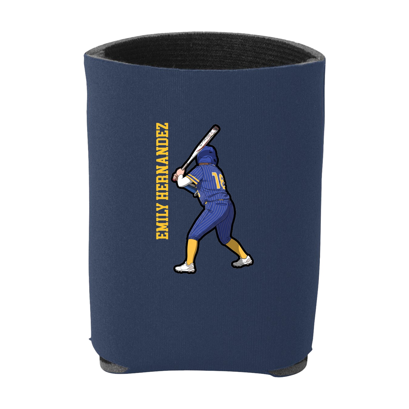 Can Holder — Name Vertical in Navy