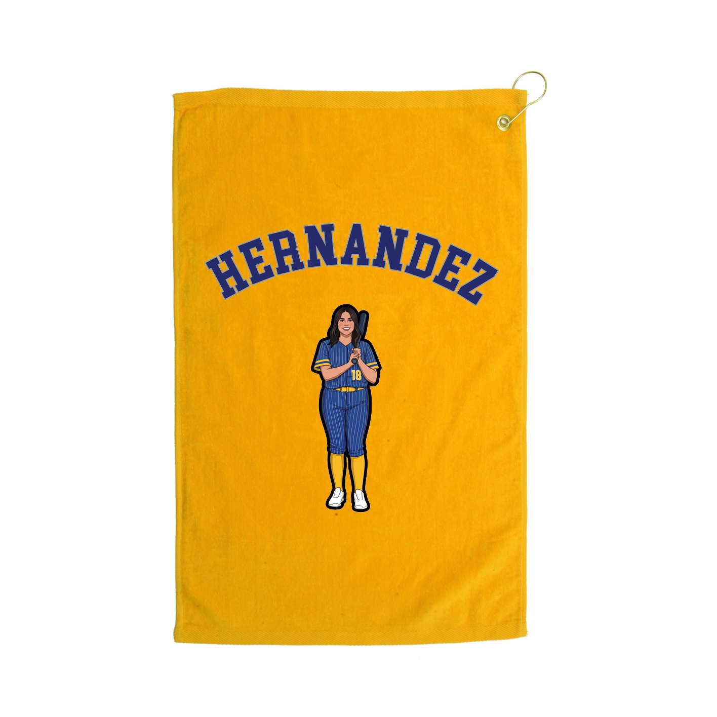 Golf Towel — Shirsey Arch in Gold