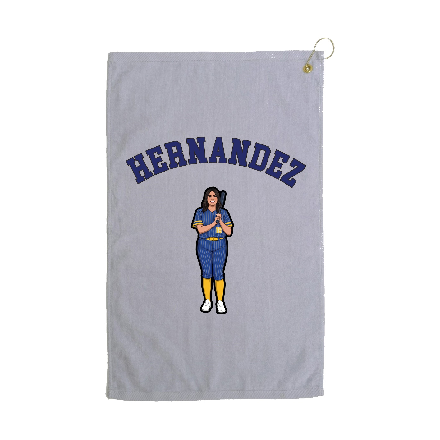 Golf Towel — Shirsey Arch in Grey