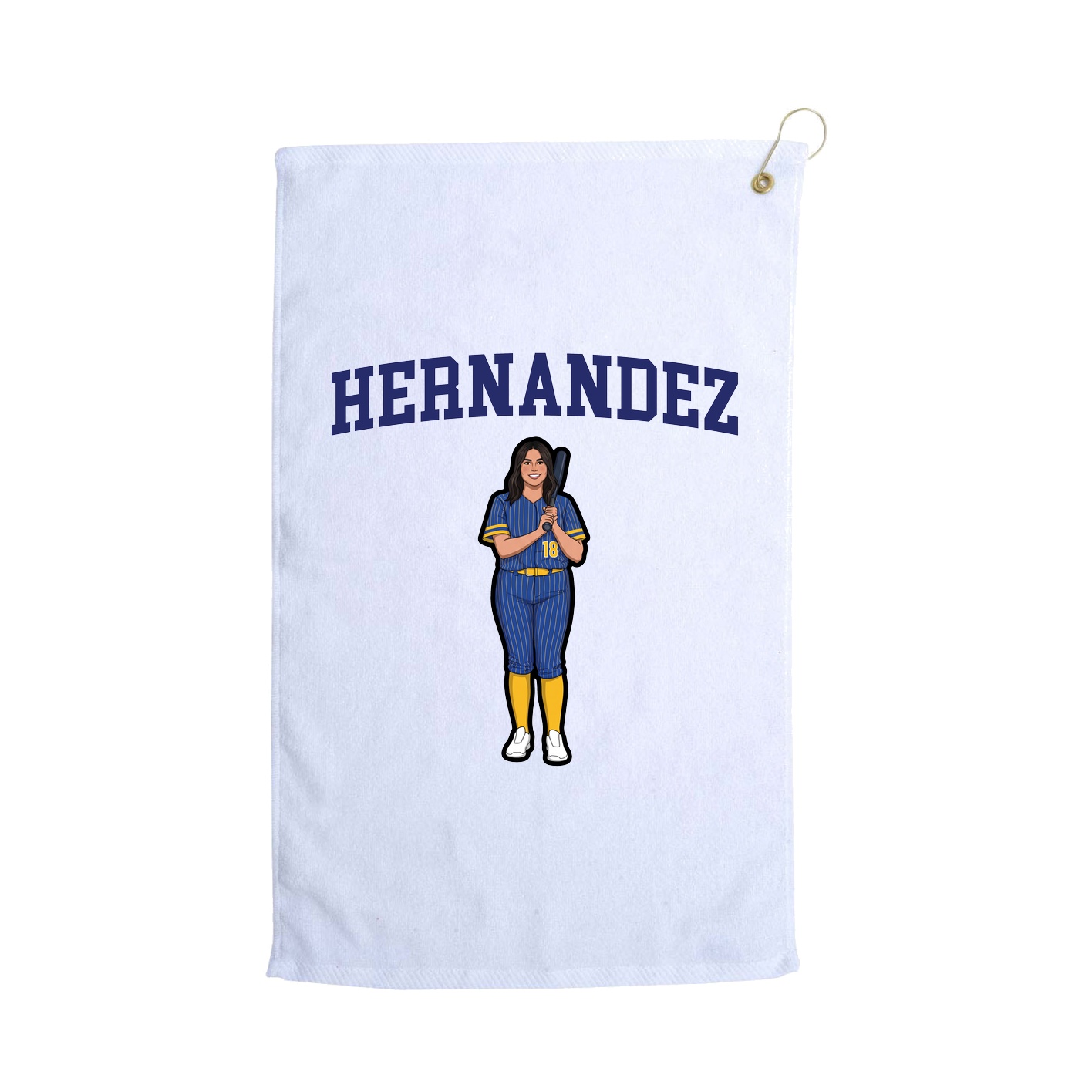 Golf Towel — Shirsey in White