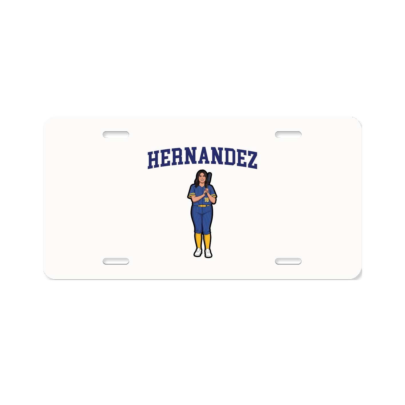 License Plate — Shirsey in Classic
