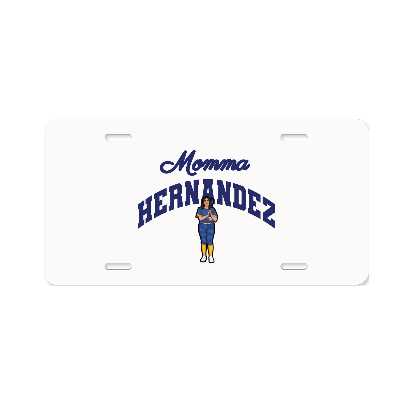 License Plate — Mothers Day Arch in Classic