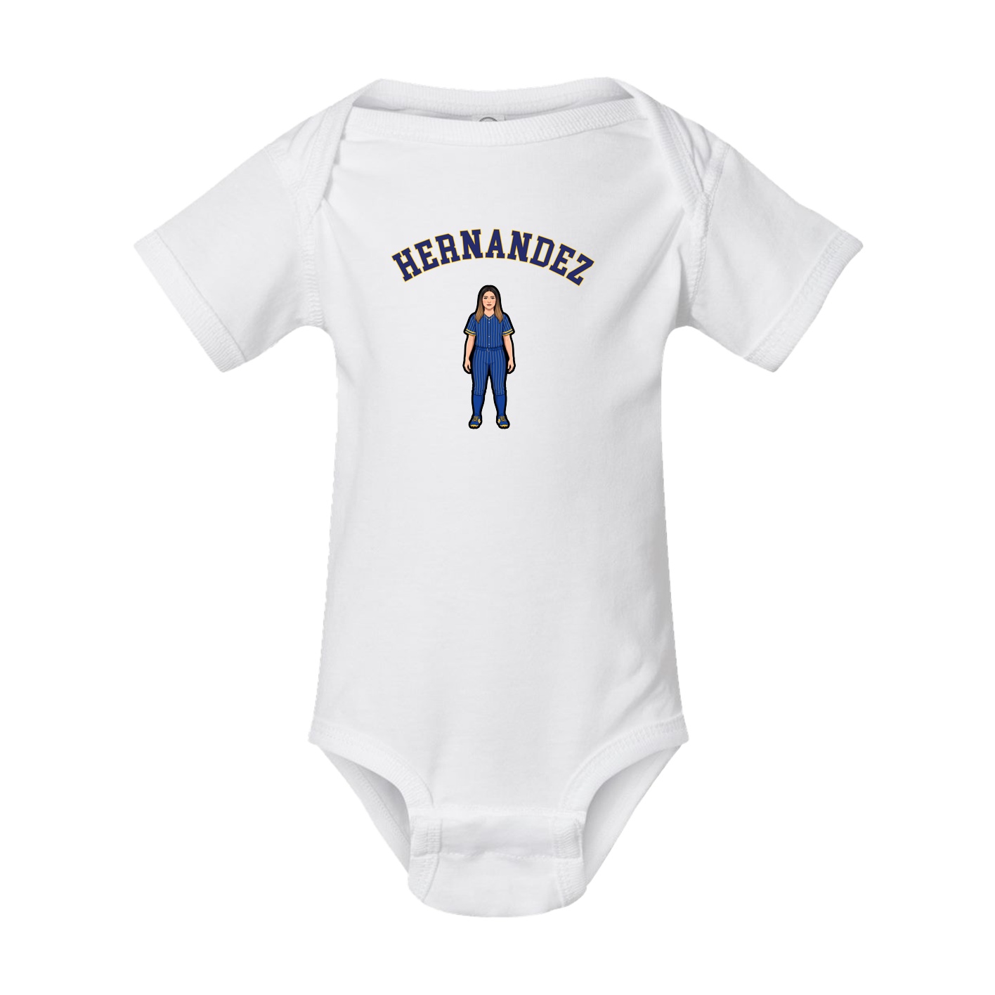 Baby Onesie — Shirsey Arch in White