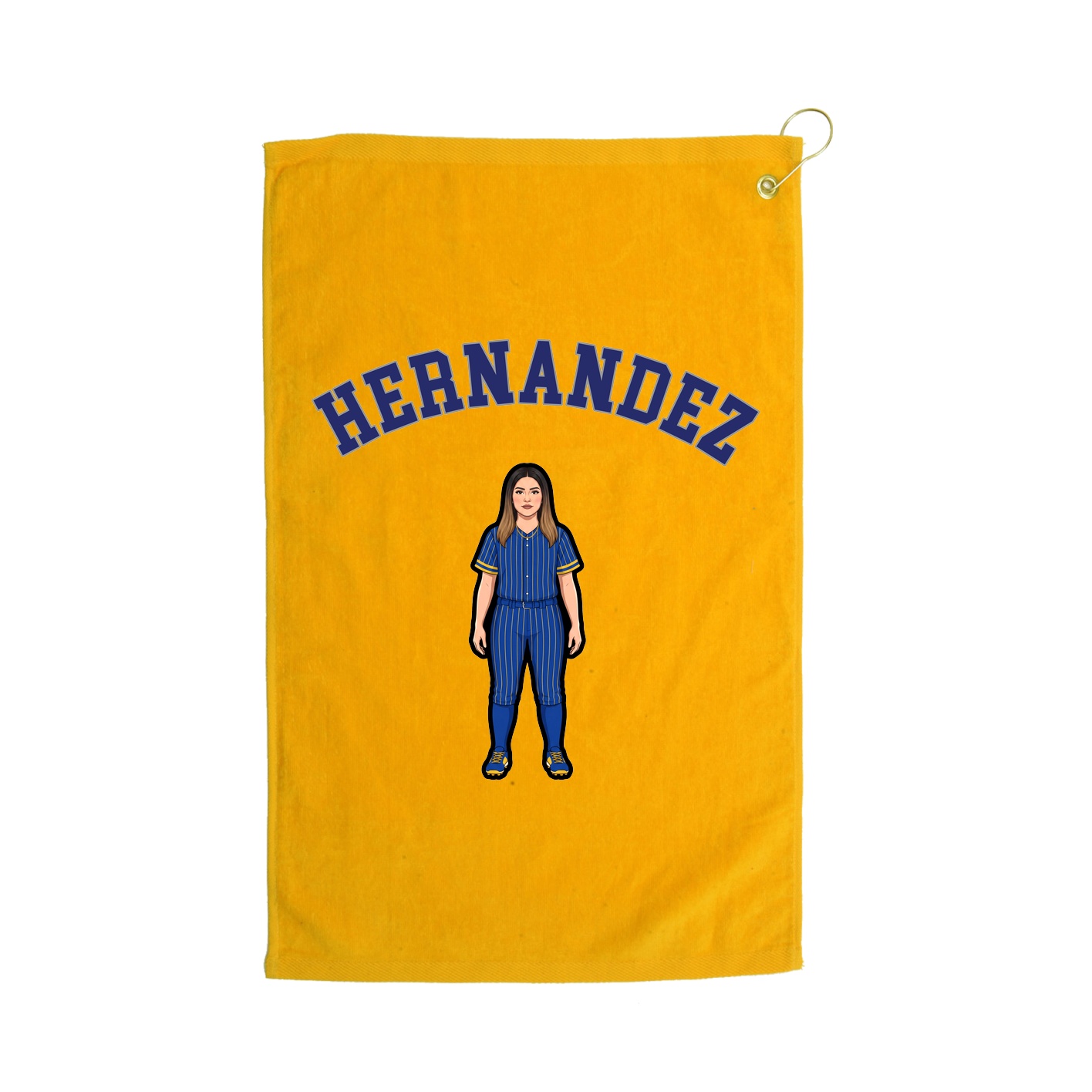 Golf Towel — Shirsey Arch in Gold