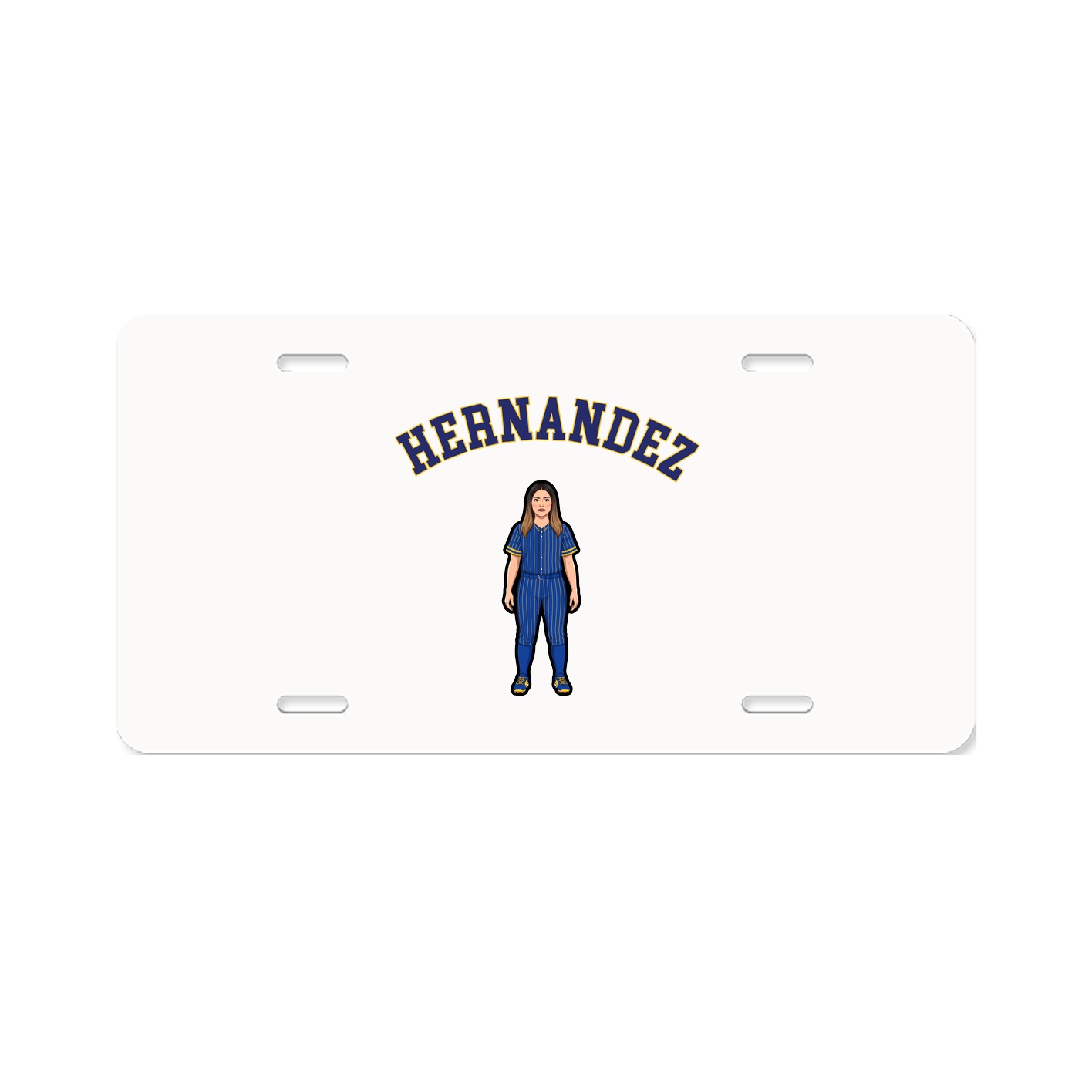 License Plate — Shirsey Arch in Classic
