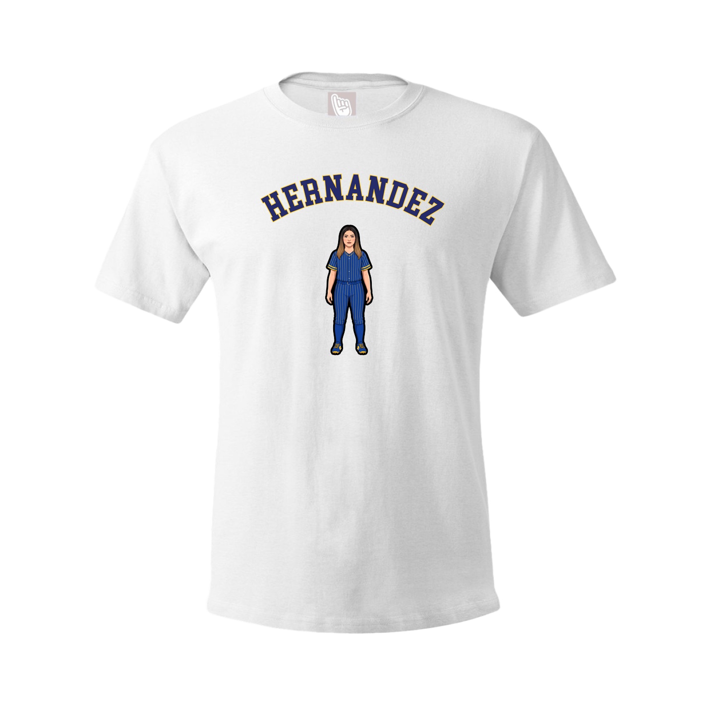 Tee — Shirsey Arch in White