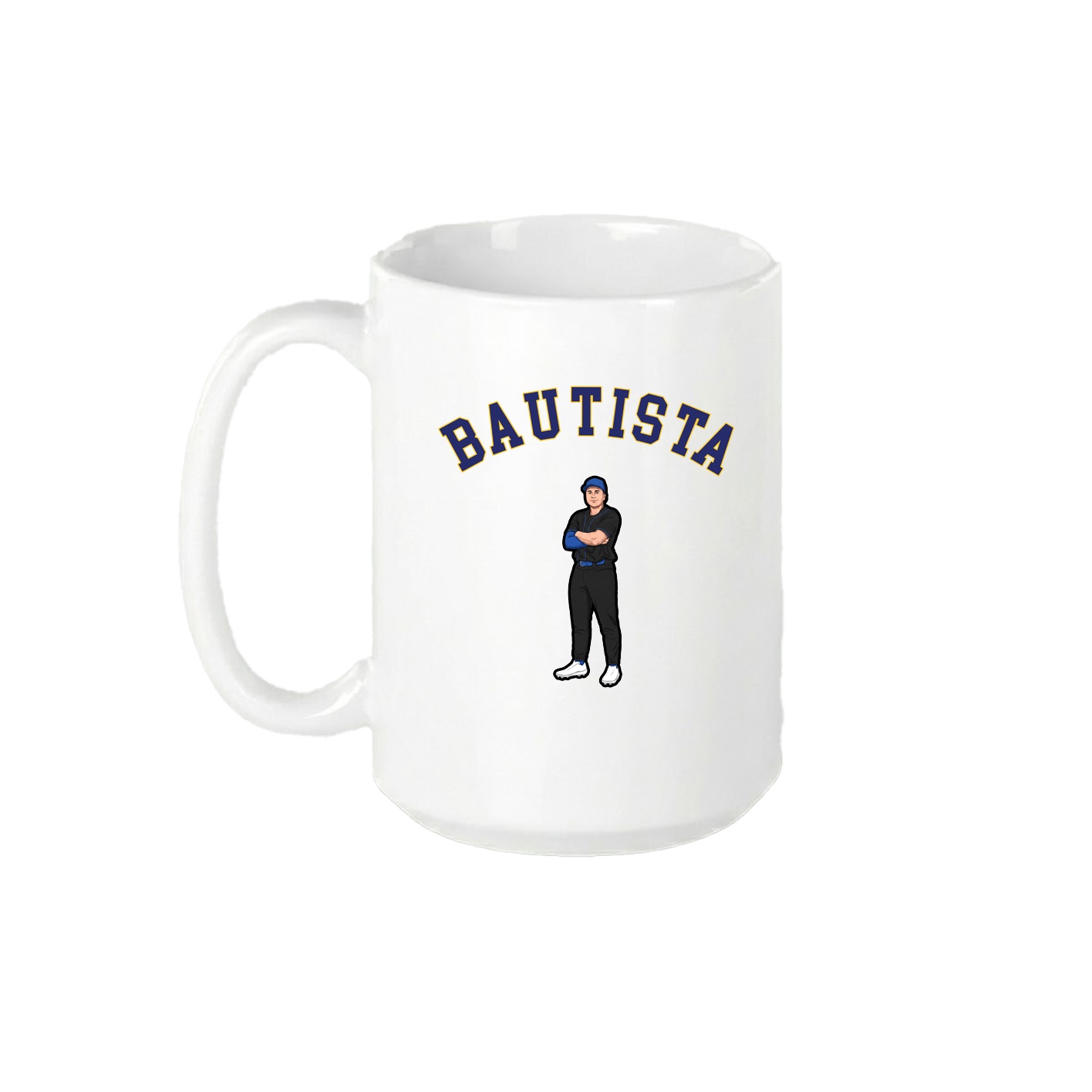 15oz Coffee Mug — Shirsey Arch in White