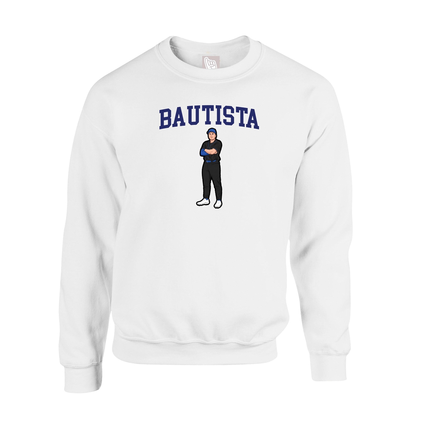 Fleece Crew — Shirsey in White