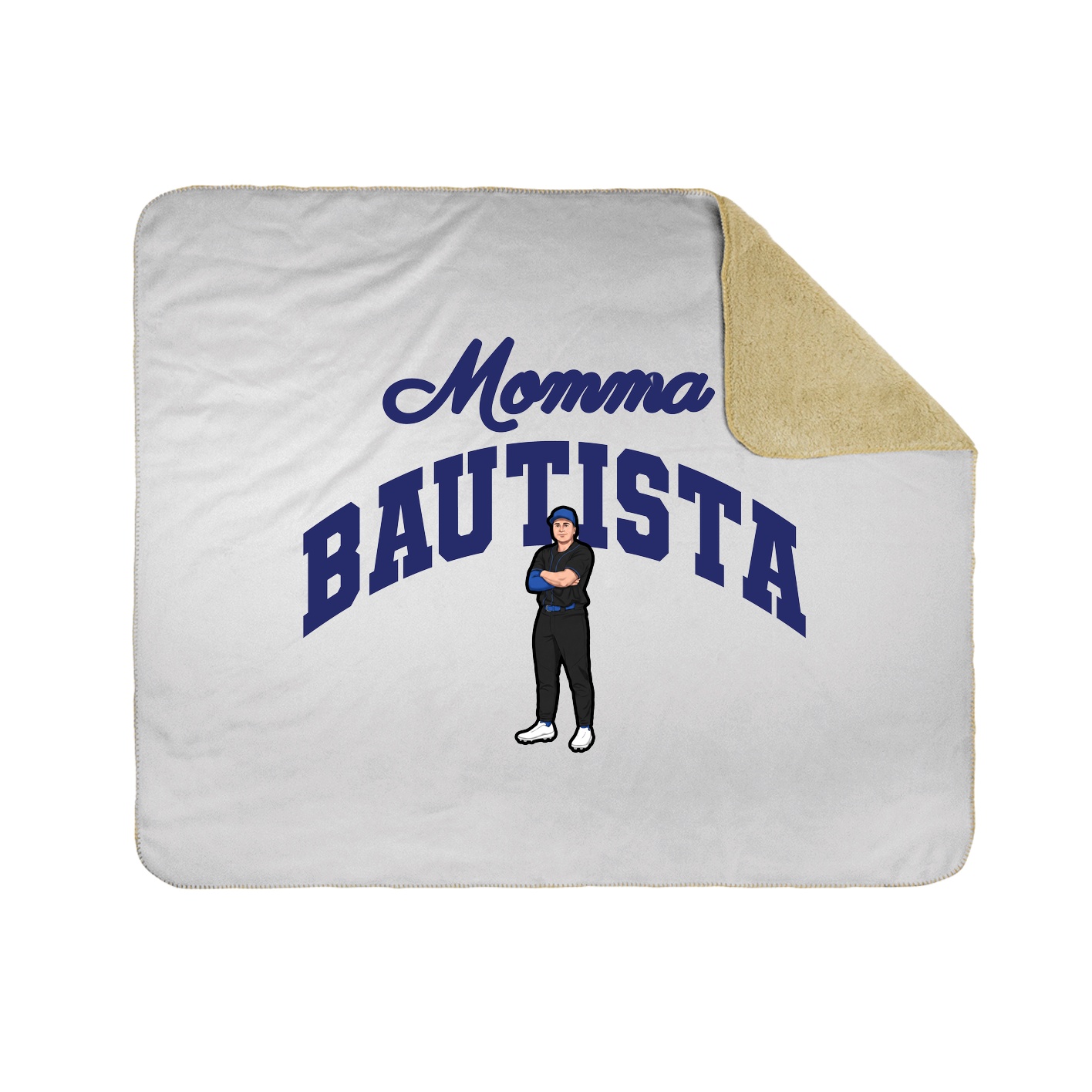 Throw Blanket — Mothers Day Arch in White