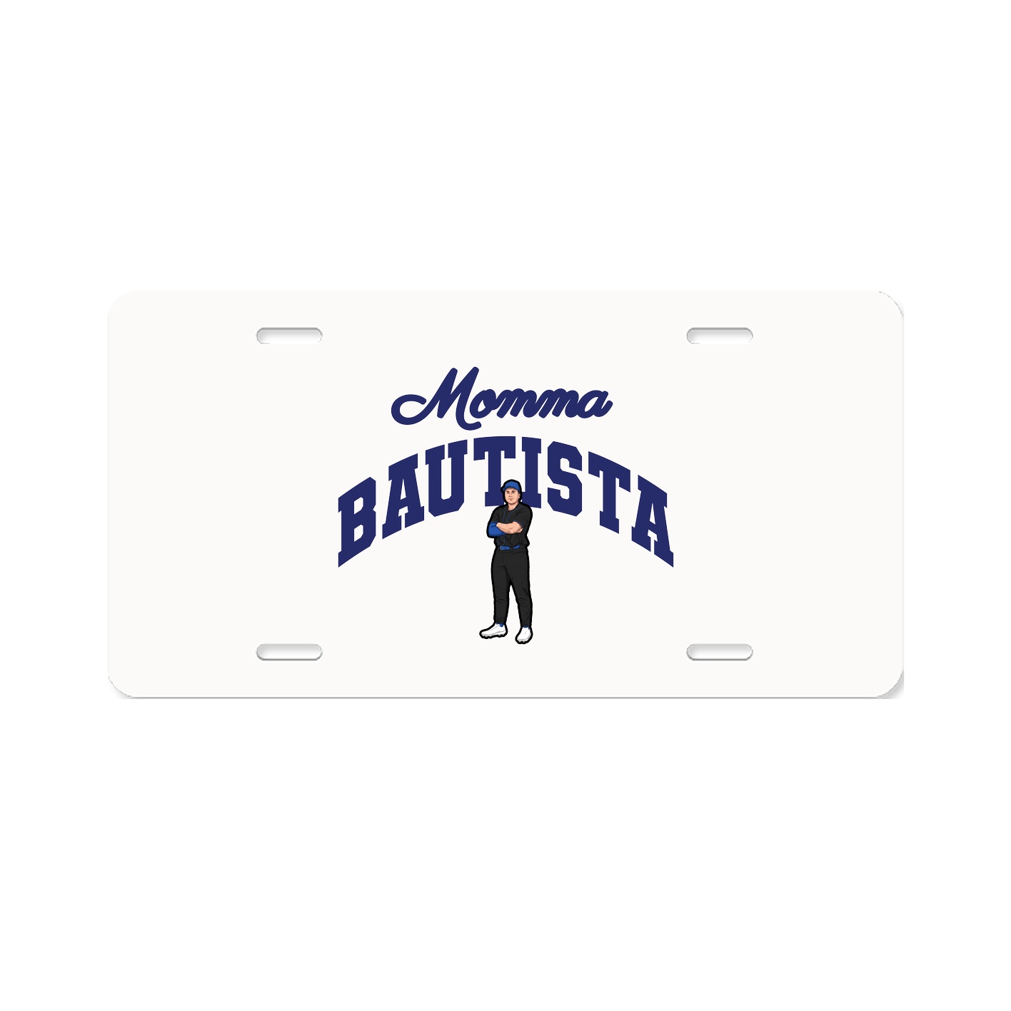 License Plate — Mothers Day Arch in Classic