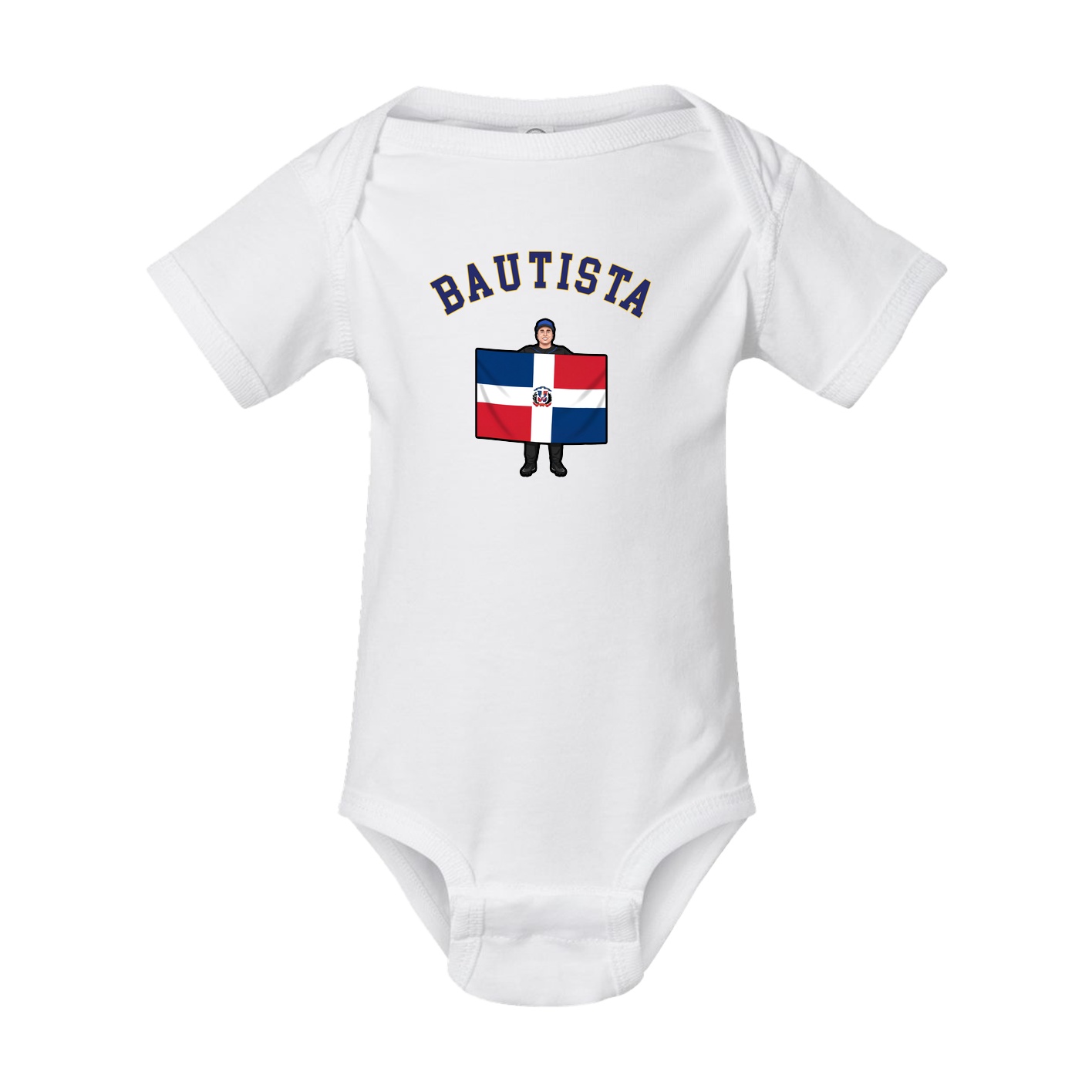 Baby Onesie — Shirsey Arch in White